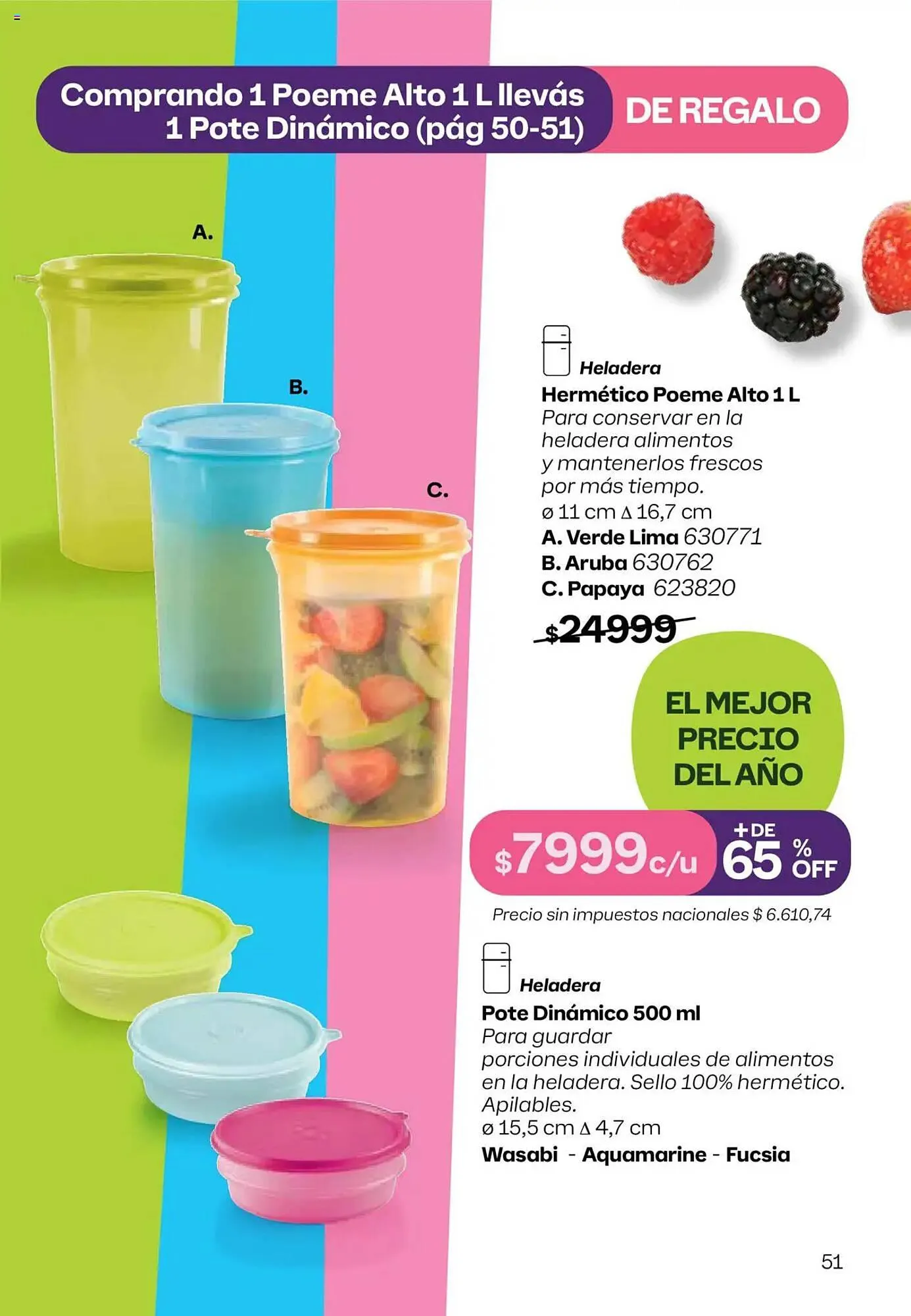 Ofertas de Folleto Tupperware 8 de septiembre al 22 de septiembre 2025 - Página 52 del catálogo