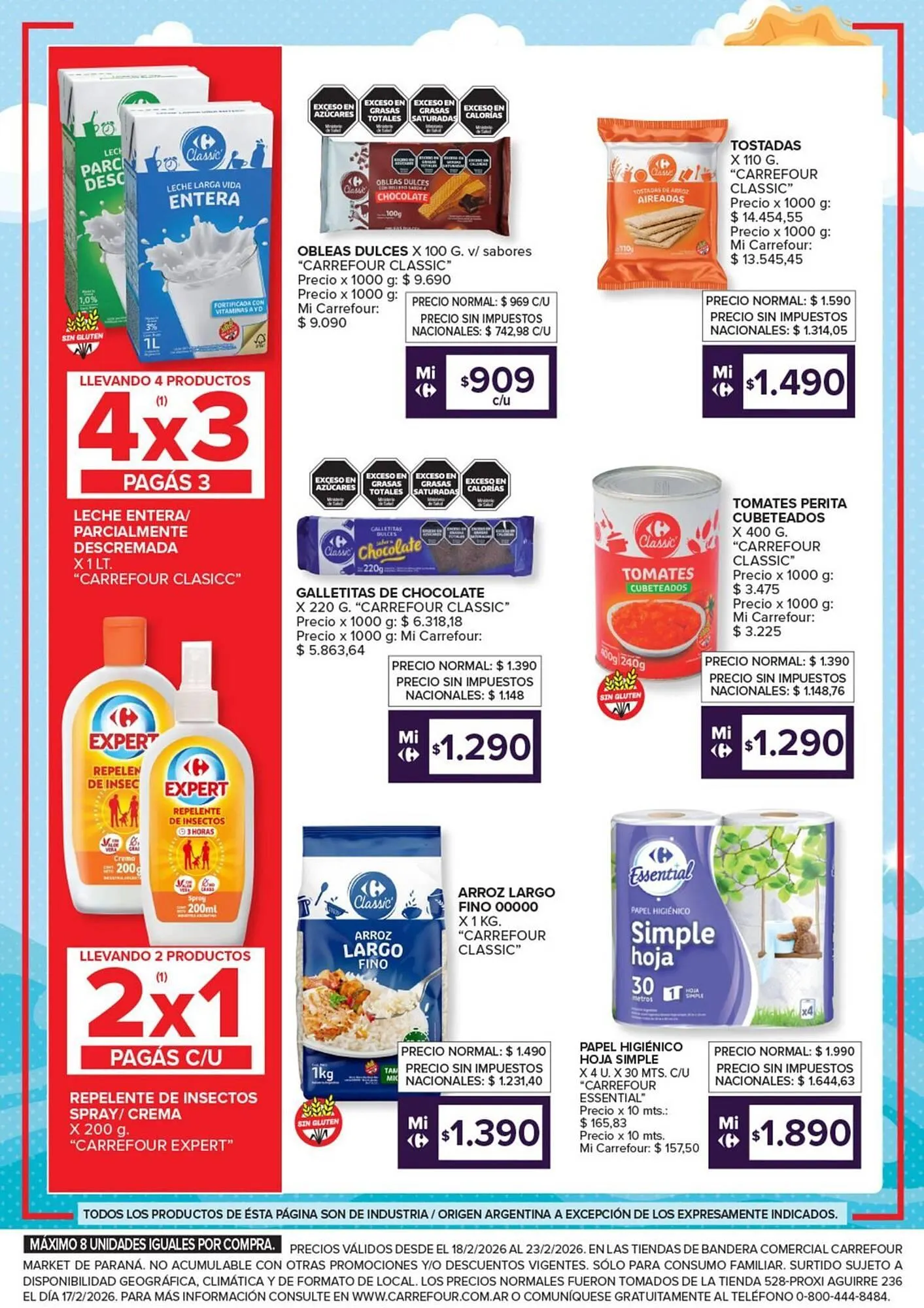 Ofertas de Folleto Carrefour Market 18 de febrero al 24 de febrero 2026 - Página 3 del catálogo