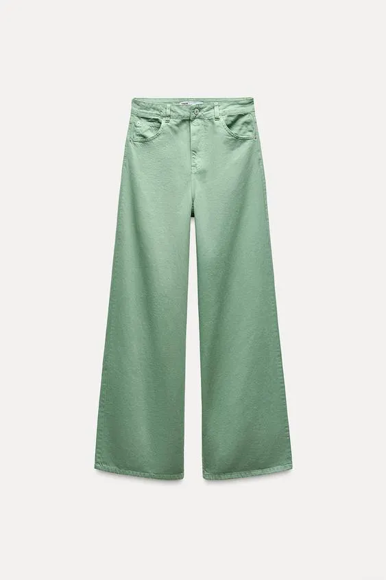 JEANS Z1975 WIDE LEG TIRO ALTO