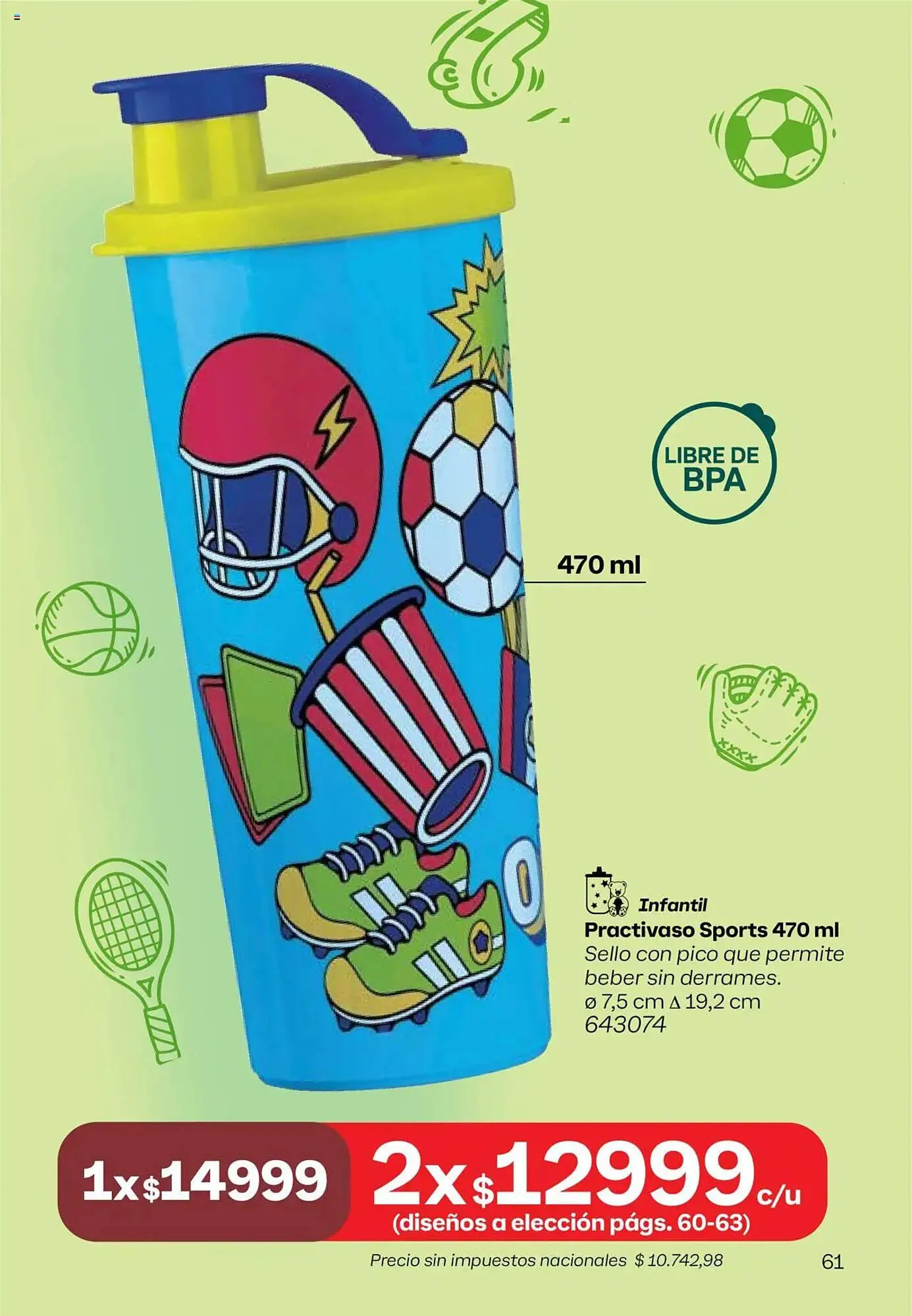 Ofertas de Folleto Tupperware 13 de octubre al 3 de noviembre 2025 - Página 62 del catálogo