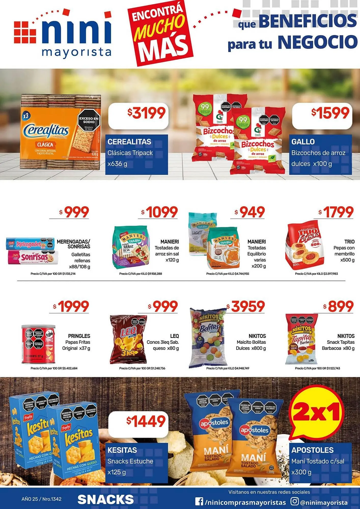 Ofertas de Catálogo Nini Mayorista 12 de enero al 18 de enero 2026 - Página 29 del catálogo