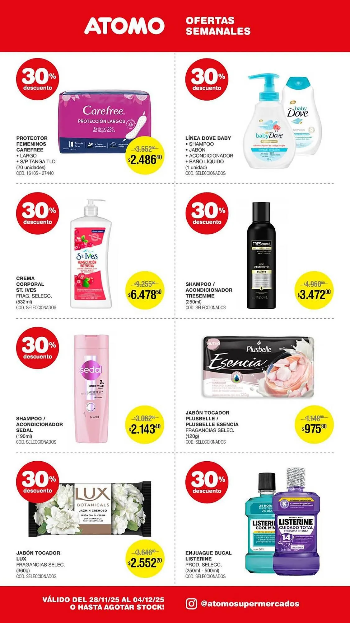 Ofertas de Catálogo Atomo Conviene 28 de noviembre al 4 de diciembre 2025 - Página 8 del catálogo