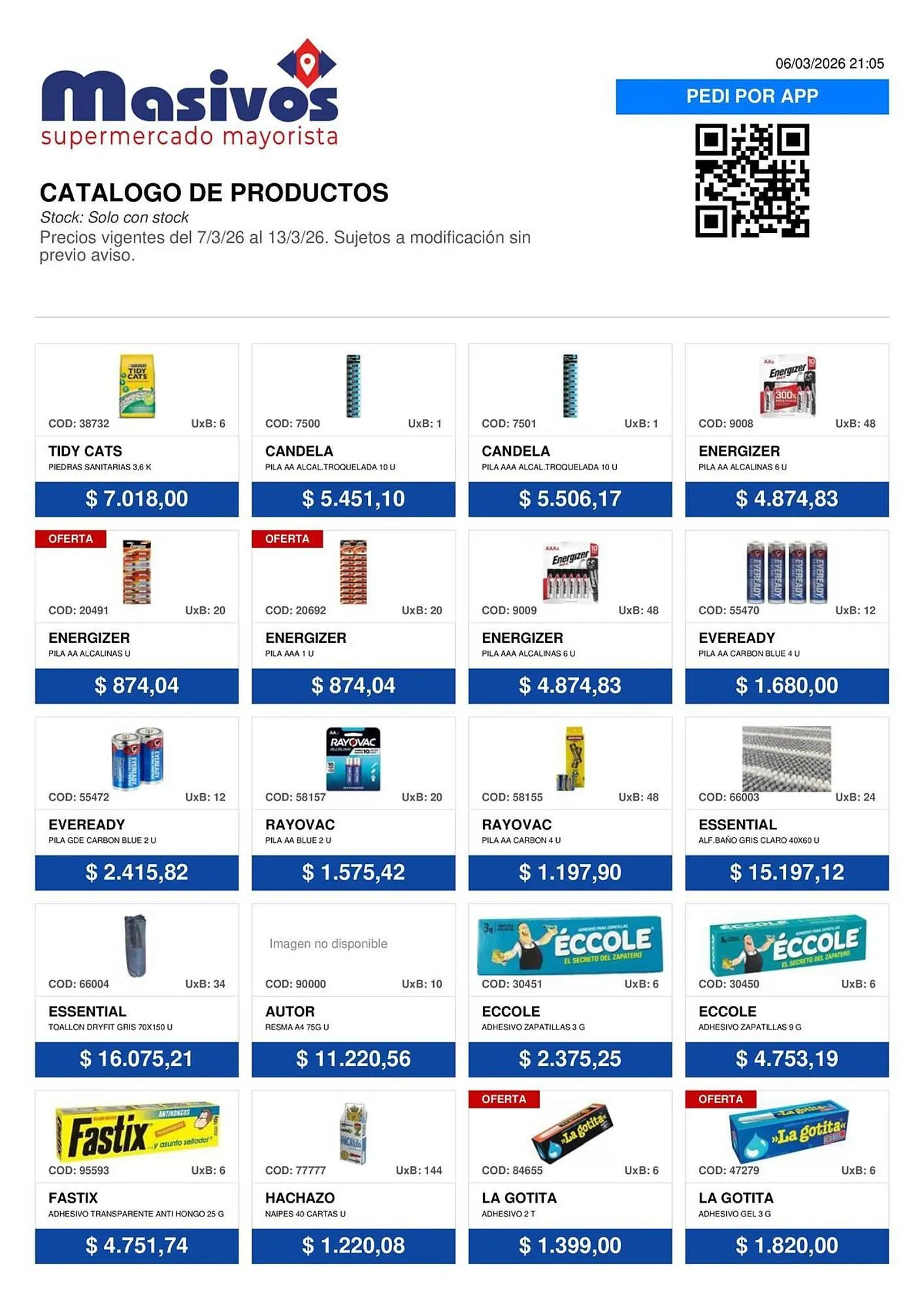 Ofertas de Catálogo Masivos 7 de marzo al 13 de marzo 2026 - Página 119 del catálogo