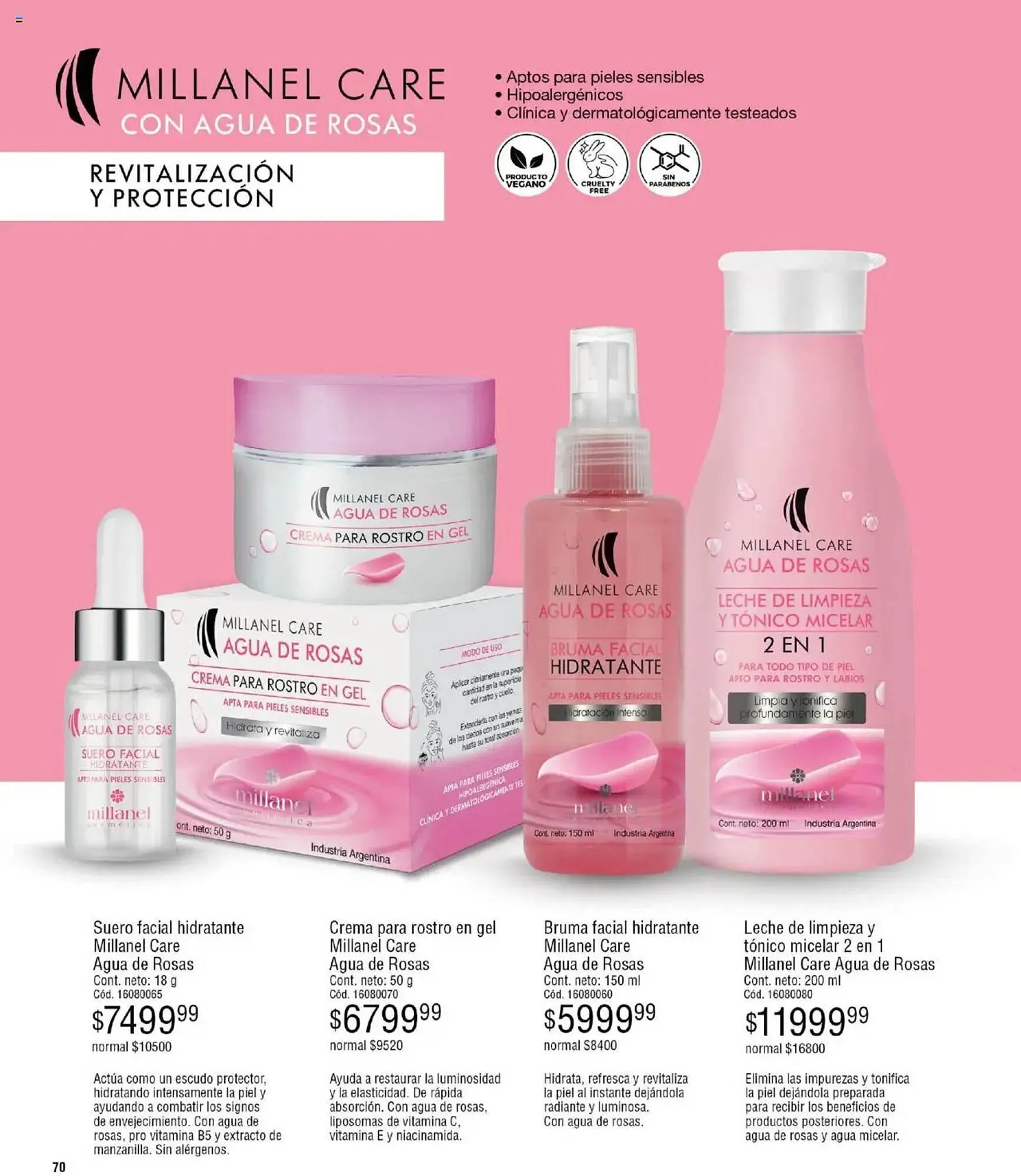 Ofertas de Catálogo Millanel Cosmética 31 de marzo al 27 de abril 2025 - Página 70 del catálogo