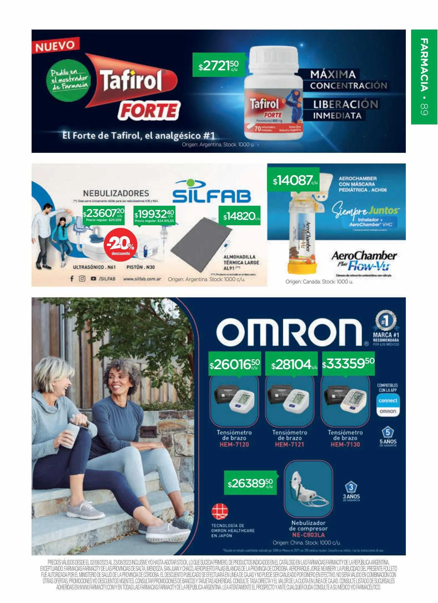Ofertas de Catálogo Farmacity 1 de junio al 30 de septiembre 2023 - Página 89 del catálogo