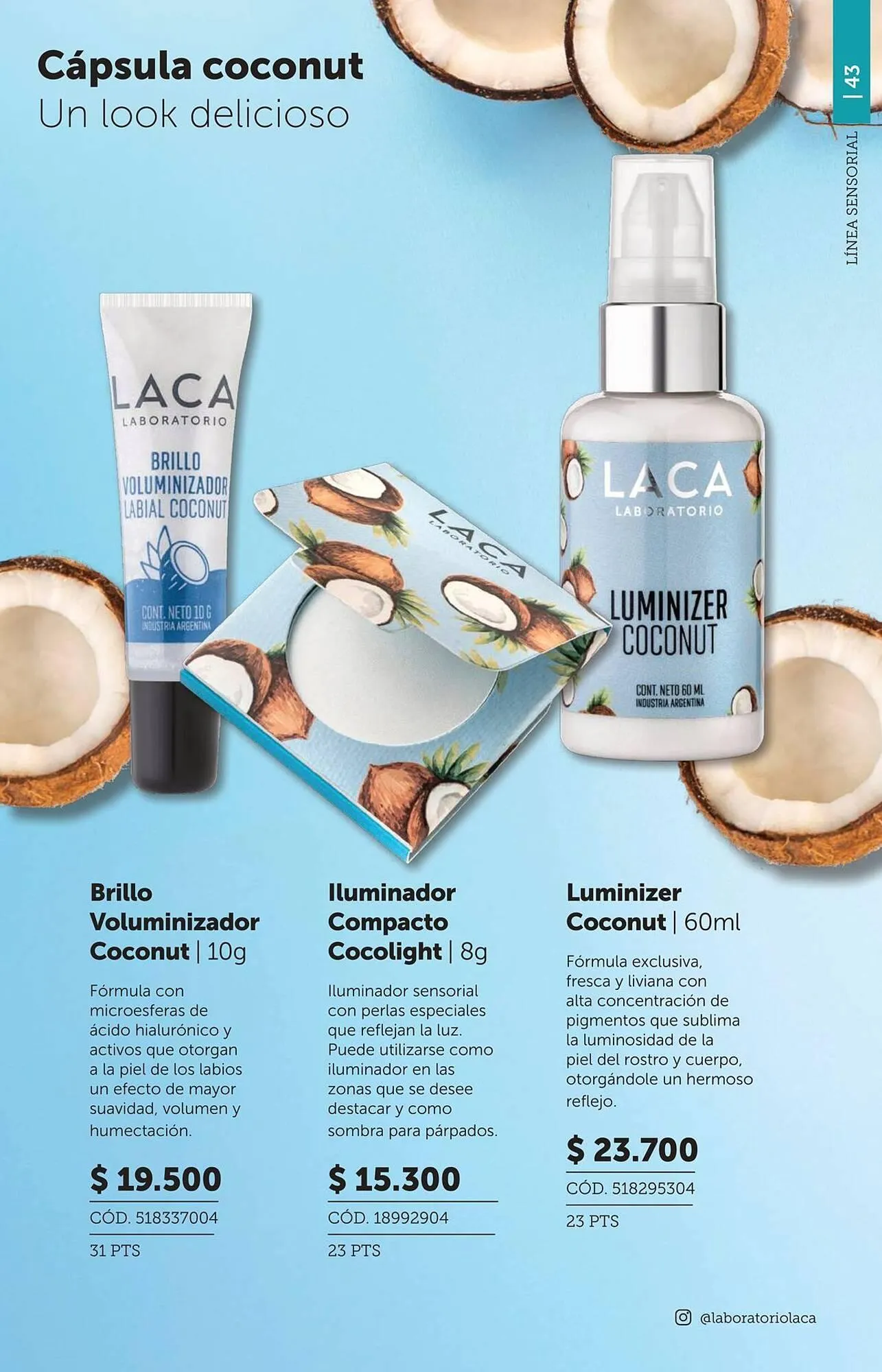 Ofertas de Catálogo Laboratorio LACA 8 de mayo al 31 de mayo 2025 - Página 43 del catálogo