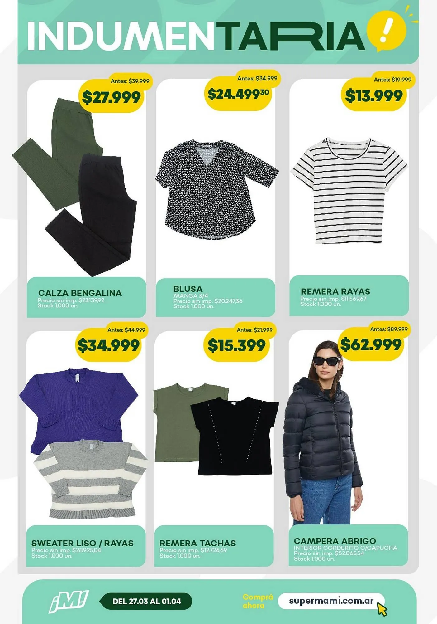 Ofertas de Catálogo Super MAMI 27 de marzo al 2 de abril 2025 - Página 6 del catálogo