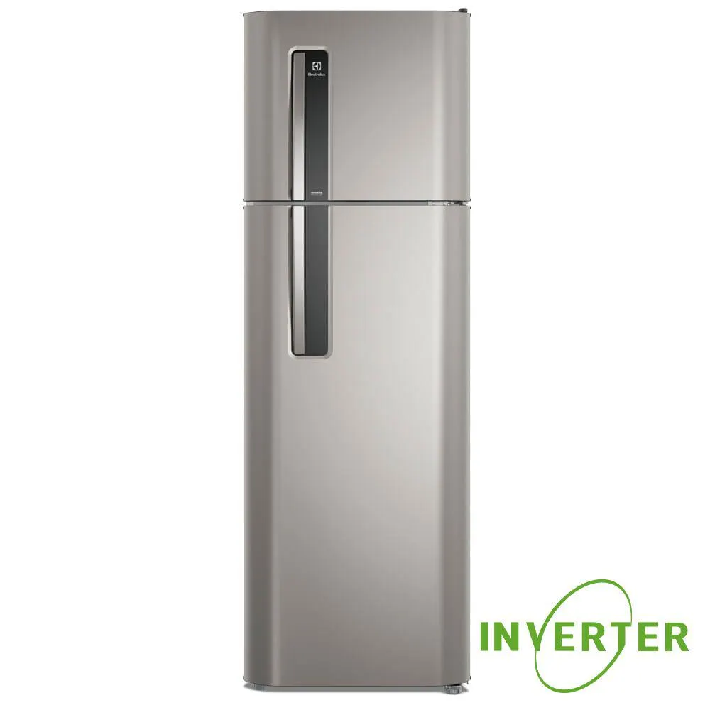 Heladera Electrolux Inverter 345L No Frost Plata HENI3900P