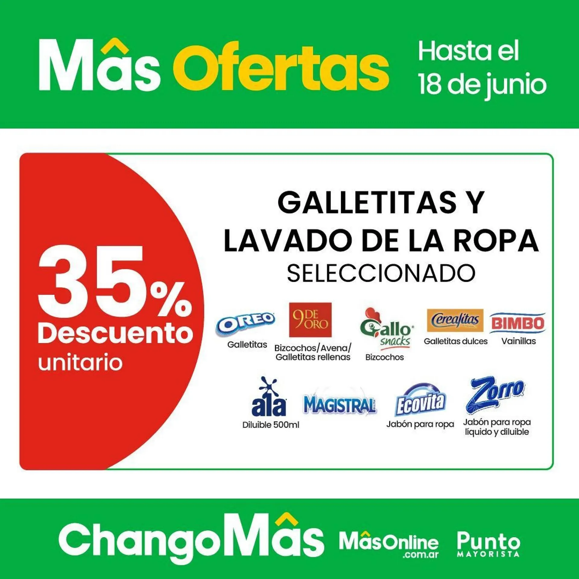 Ofertas de Catálogo Changomas 13 de junio al 18 de junio 2025 - Página 1 del catálogo