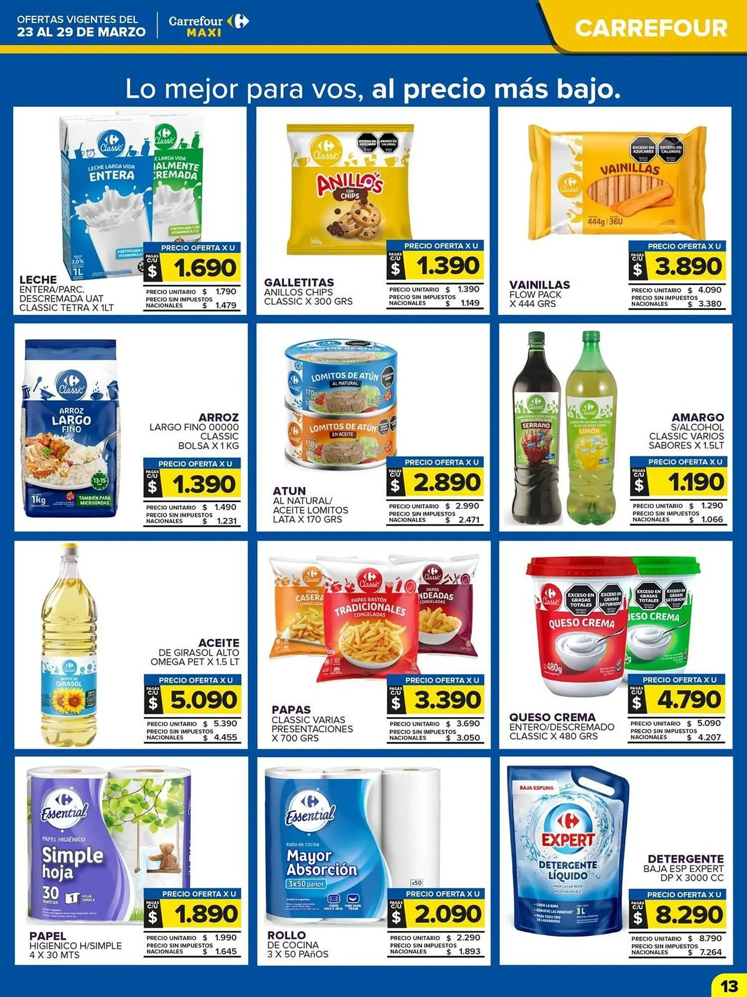 Ofertas de Folleto Carrefour Maxi 23 de marzo al 29 de marzo 2026 - Página 13 del catálogo