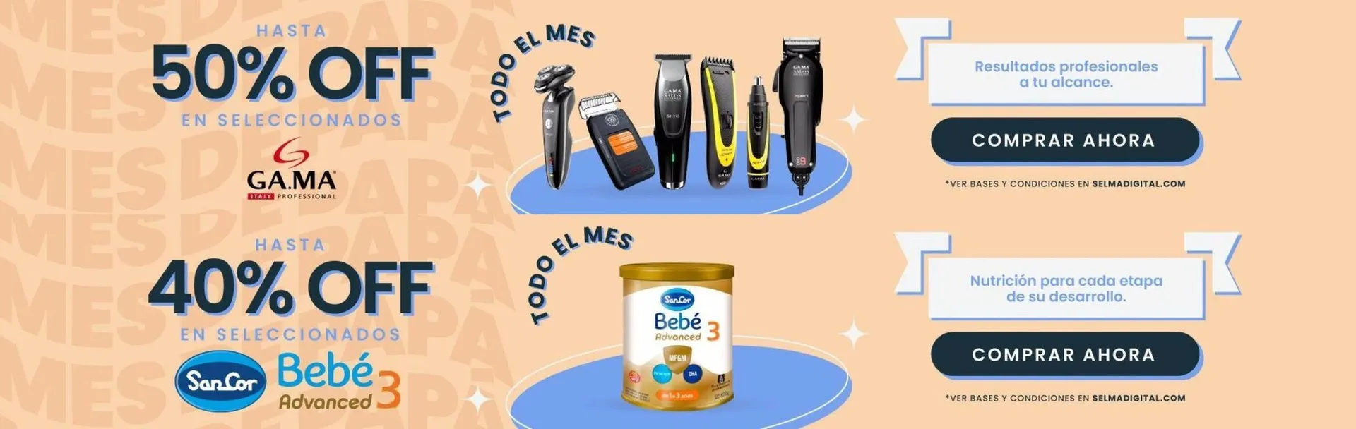 Hasta 50% OFF Todo el mes - 1