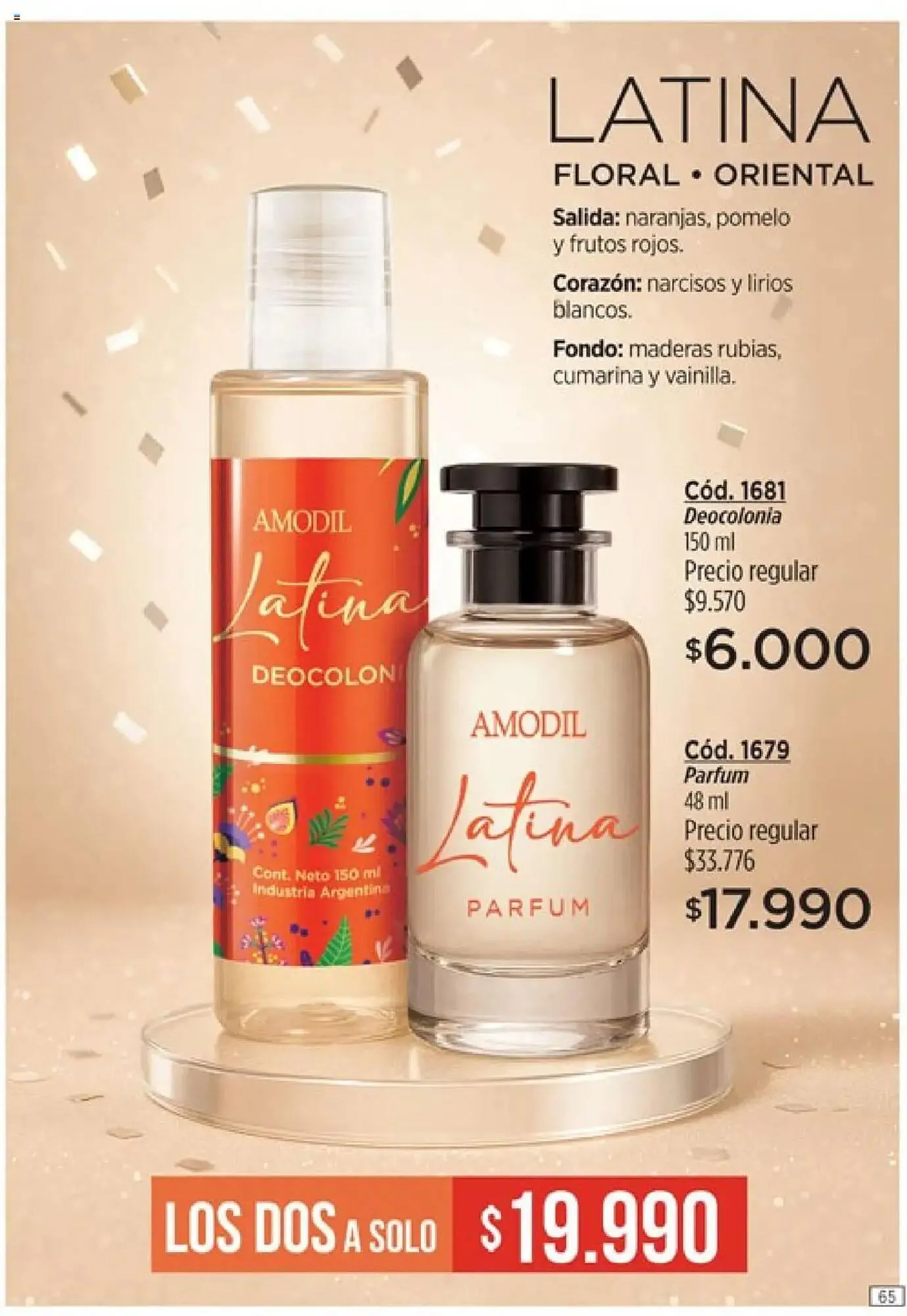 Ofertas de Catálogo Amodil 27 de mayo al 18 de junio 2025 - Página 65 del catálogo