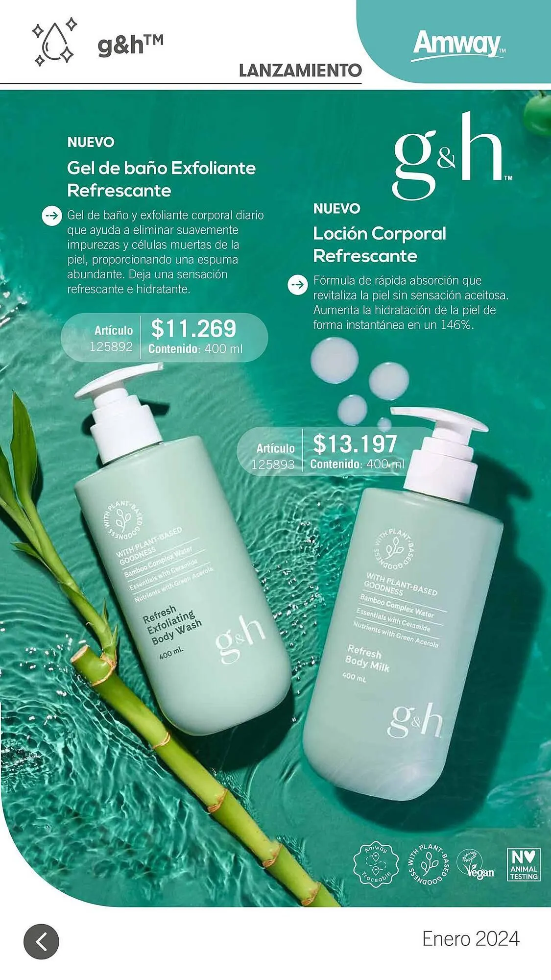 Ofertas de Catálogo Amway 25 de enero al 31 de enero 2024 - Página 12 del catálogo