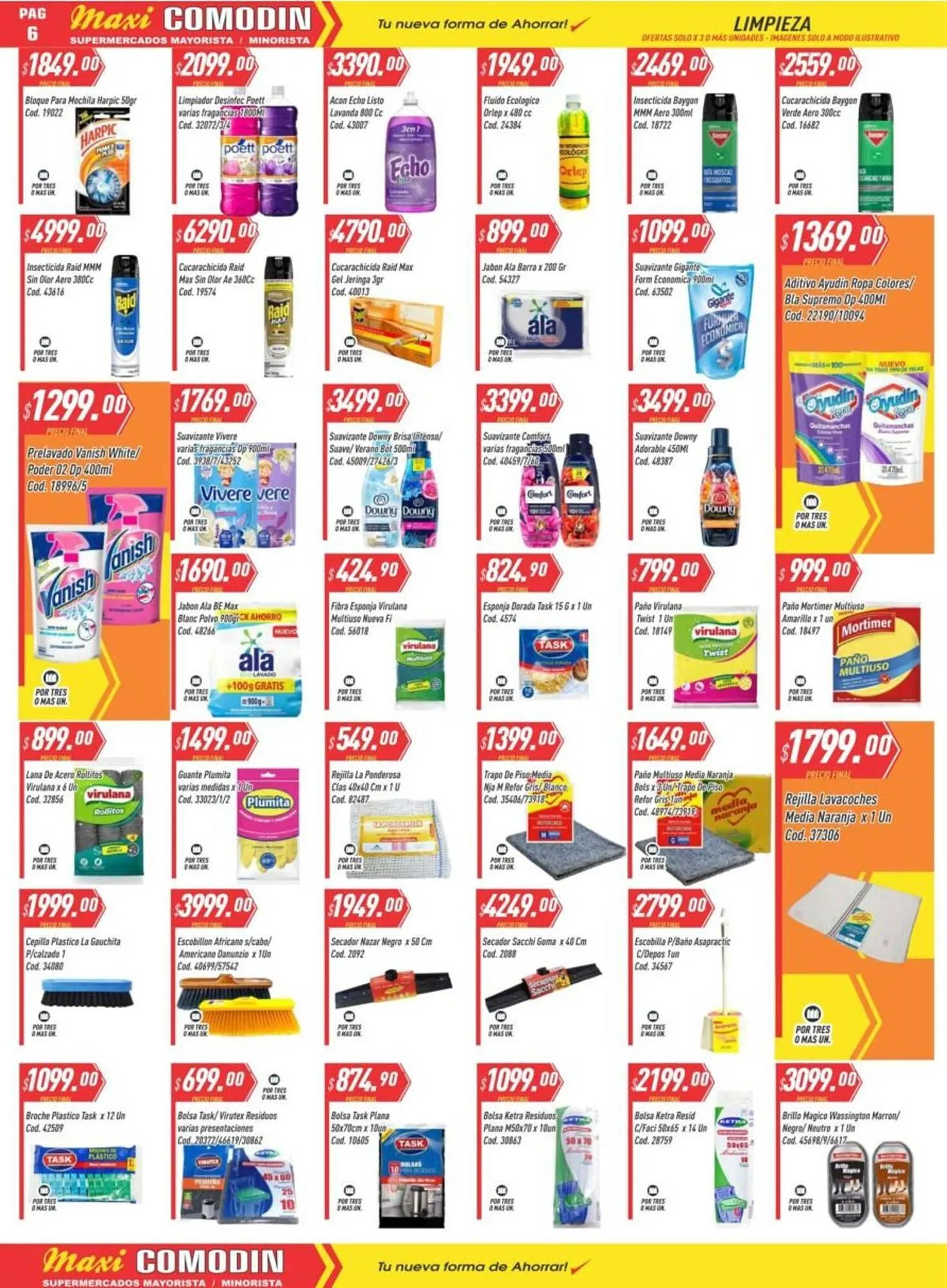 Ofertas de Catálogo Supermercados Comodin 17 de junio al 22 de junio 2025 - Página 6 del catálogo