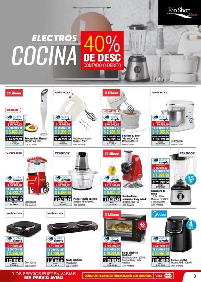 Ofertas de Ofertas Rio Shop Deco 20 de agosto al 3 de septiembre 2024 - Página 23 del catálogo