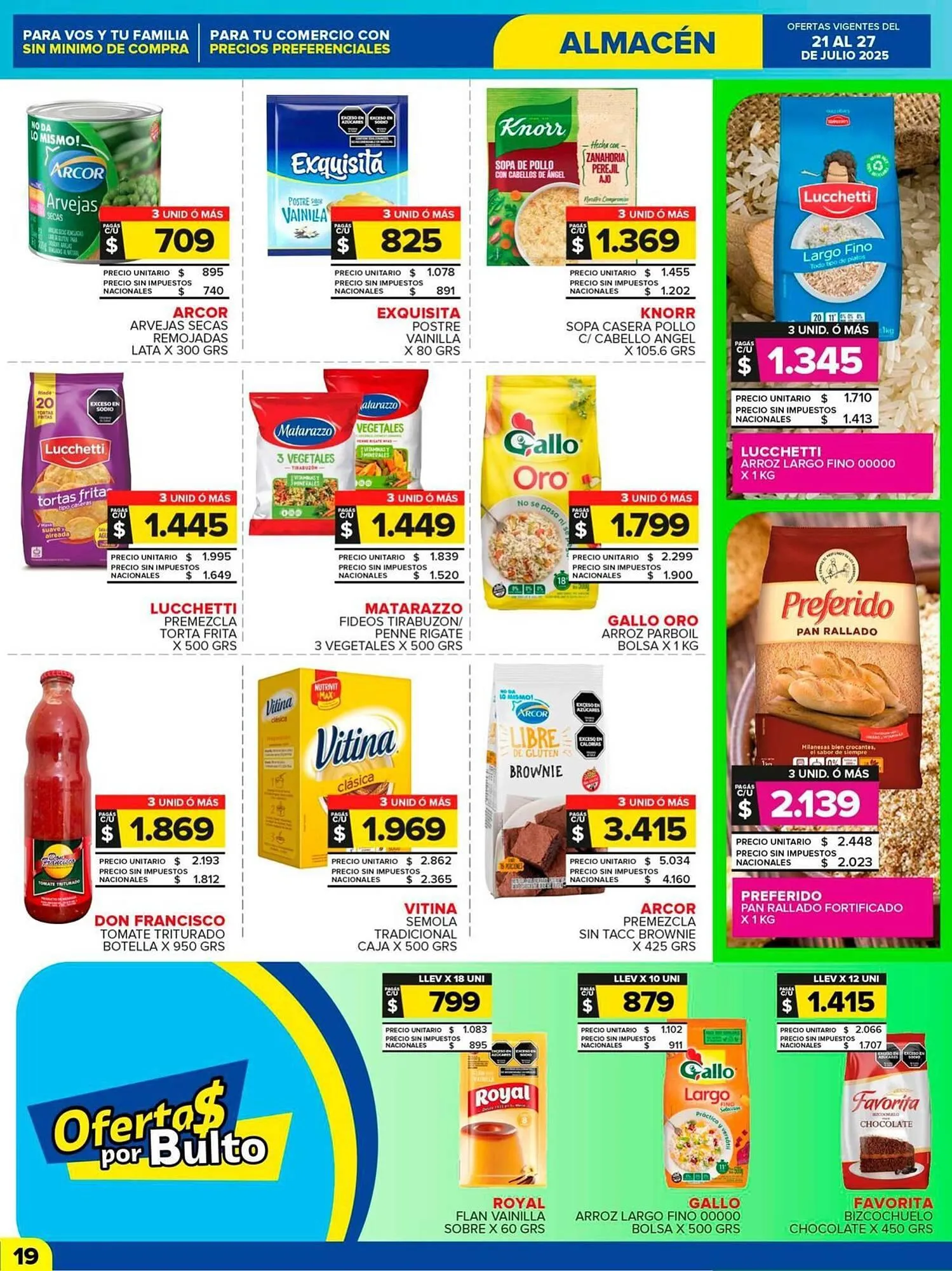 Ofertas de Catálogo Carrefour Maxi 21 de julio al 27 de julio 2025 - Página 19 del catálogo