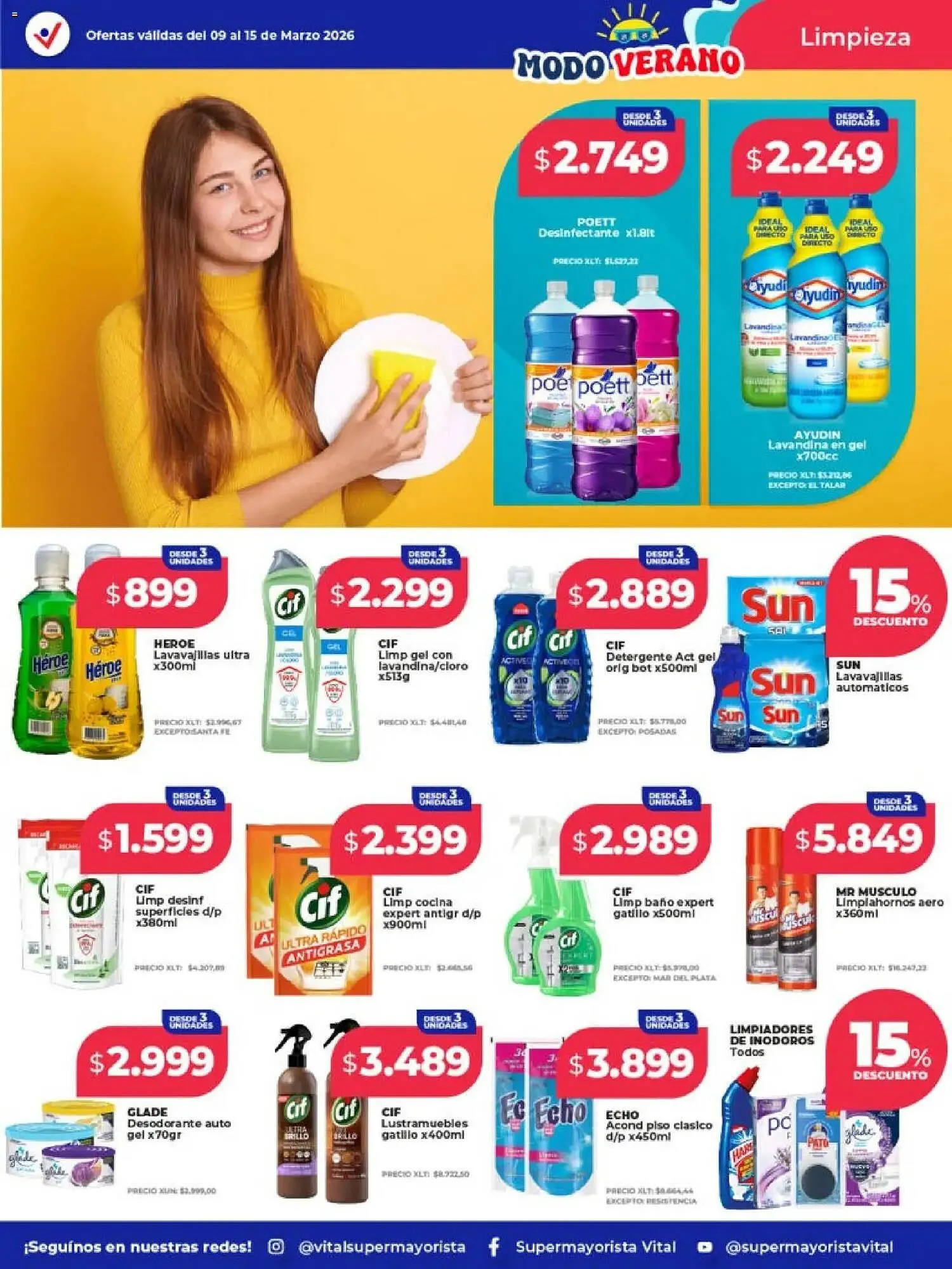 Ofertas de Catálogo Supermayorista Vital 9 de marzo al 15 de marzo 2026 - Página 6 del catálogo