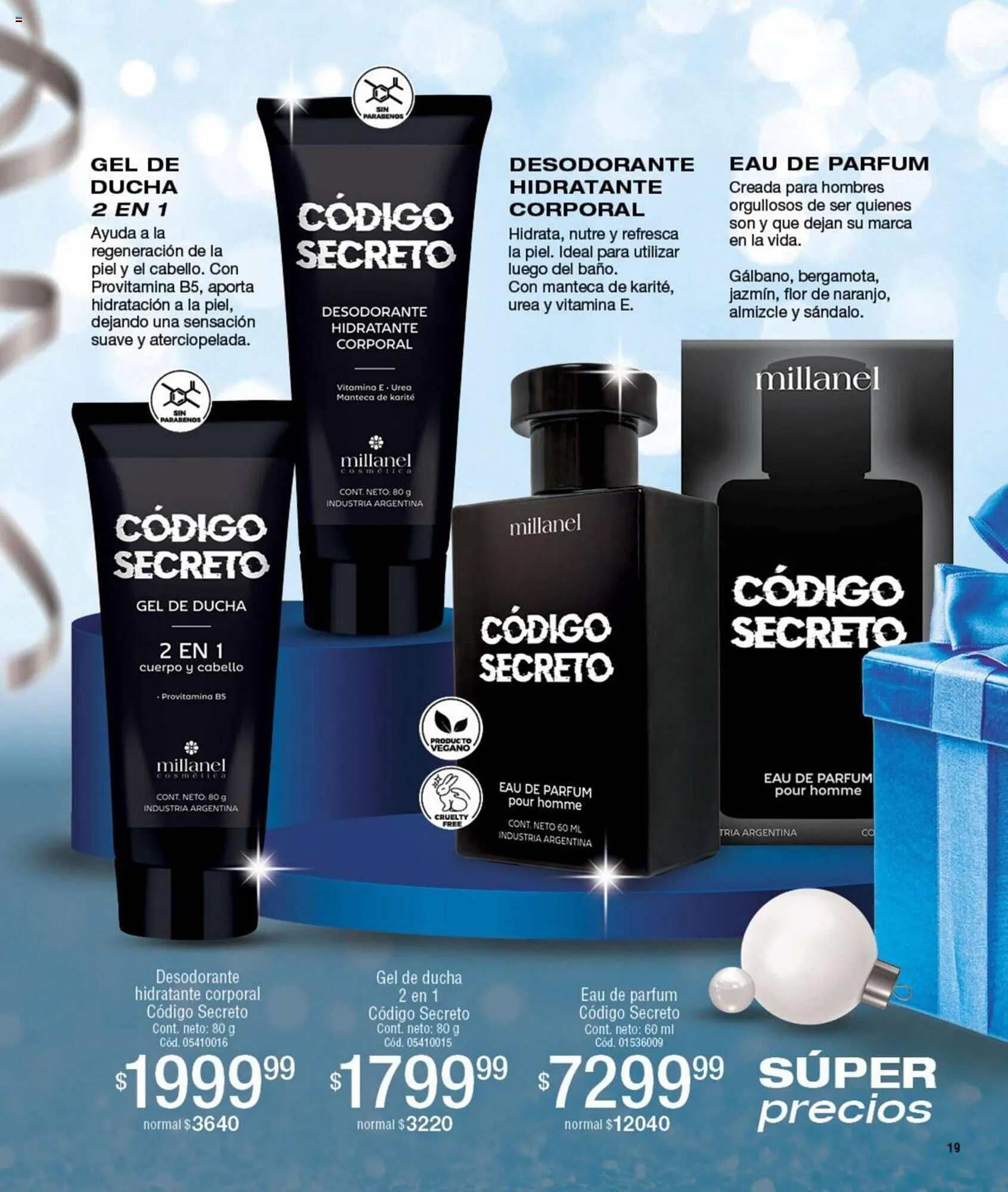 Ofertas de Catálogo Millanel Cosmética 13 de noviembre al 10 de diciembre 2023 - Página 19 del catálogo