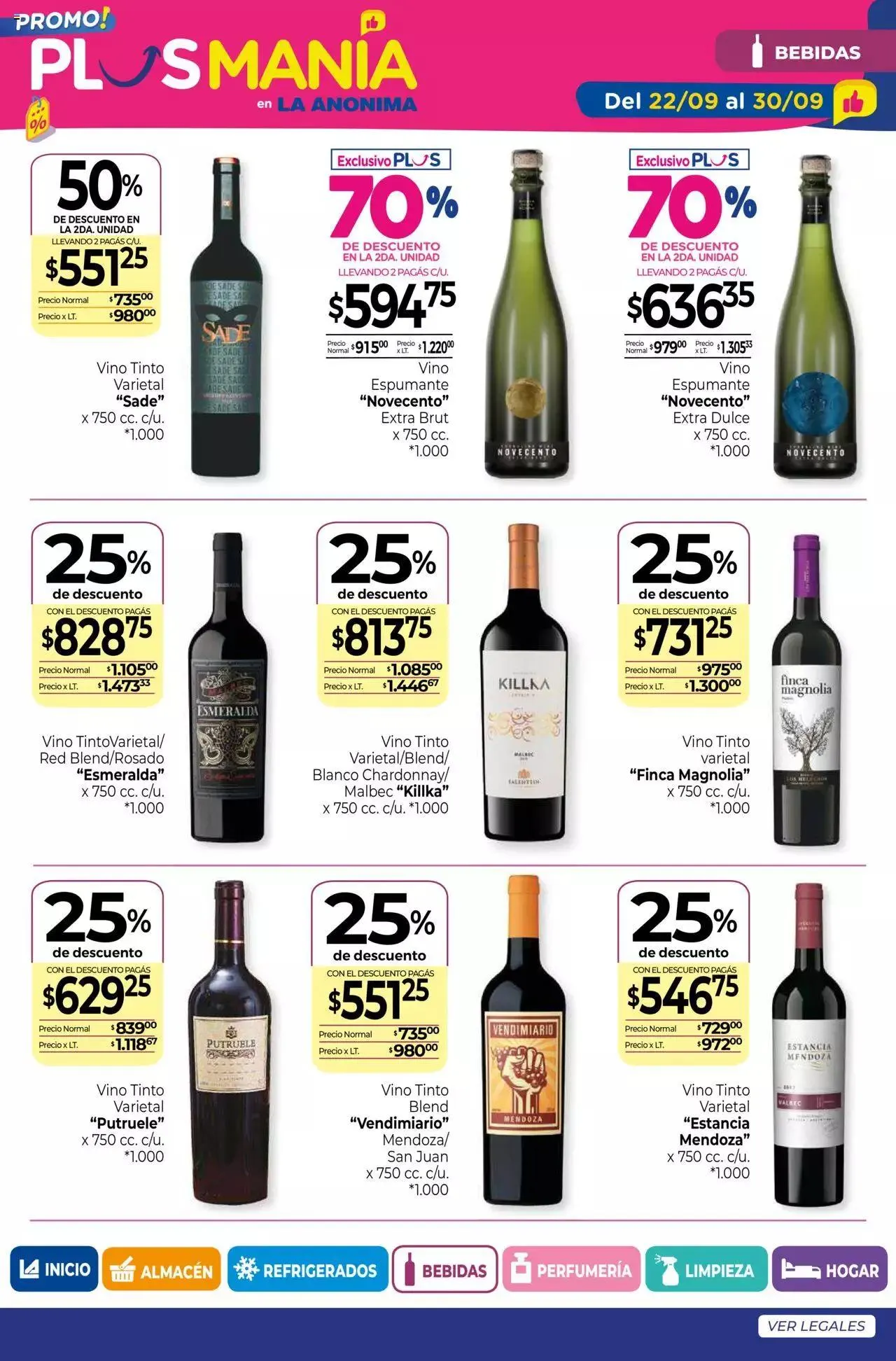 Ofertas de La Anonima - Super Ventajas - Septiembre 2022 22 de septiembre al 30 de septiembre 2023 - Página 36 del catálogo