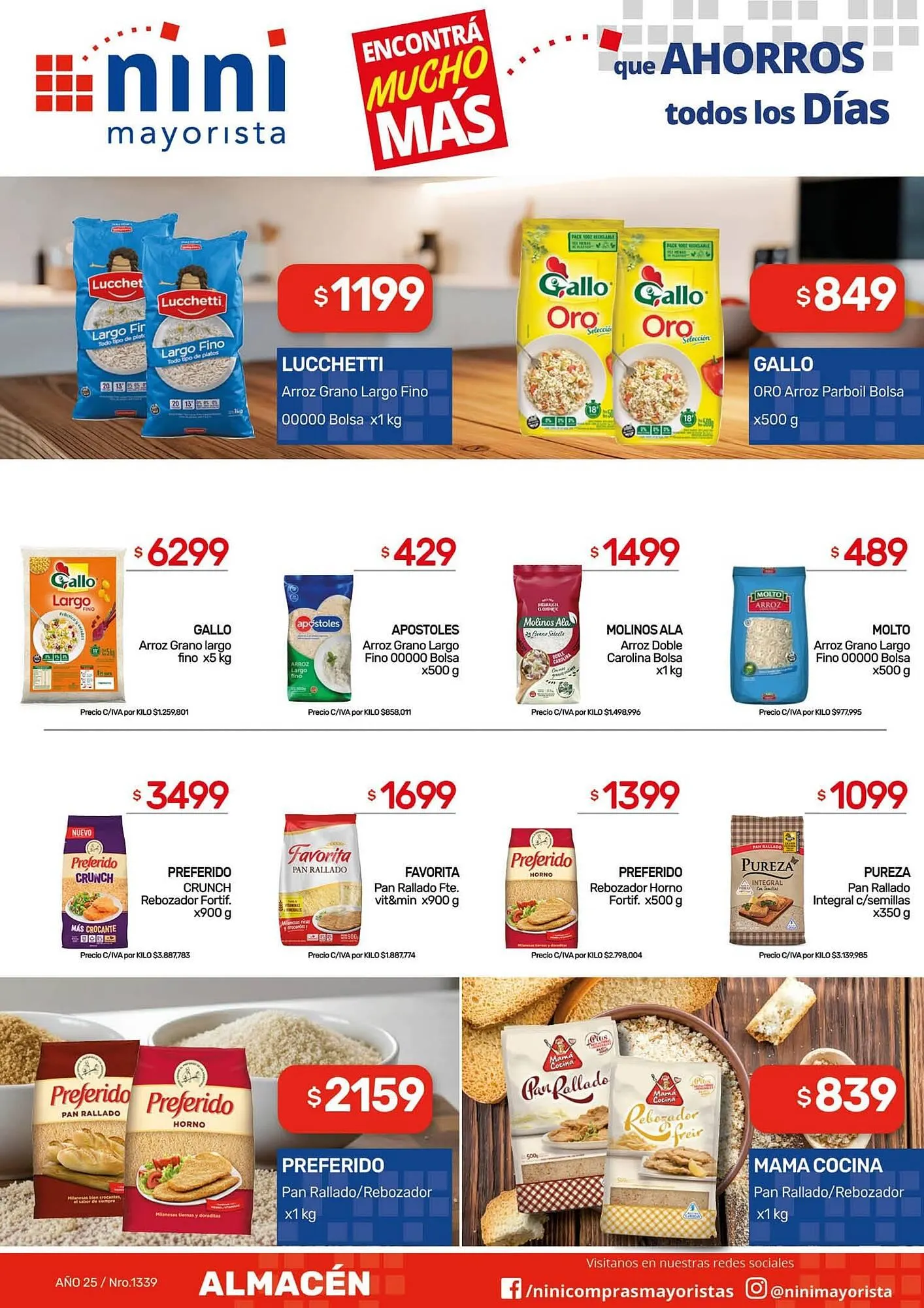 Ofertas de Catálogo Nini Mayorista 22 de diciembre al 28 de diciembre 2025 - Página 21 del catálogo