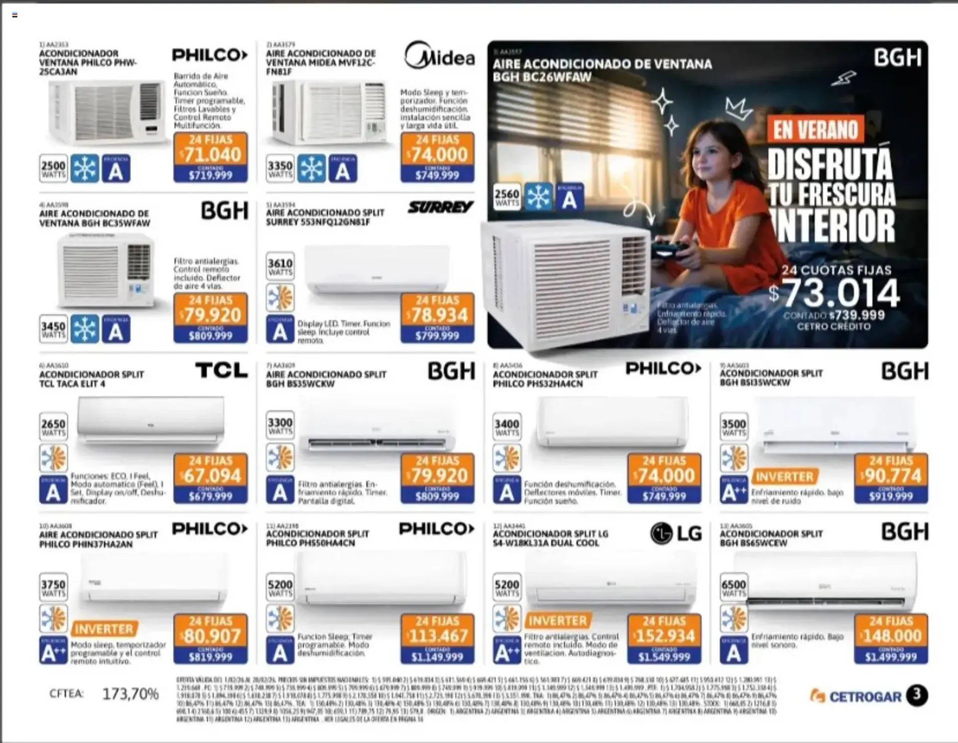 Ofertas de Catálogo Cetrogar 1 de febrero al 28 de febrero 2026 - Página 3 del catálogo