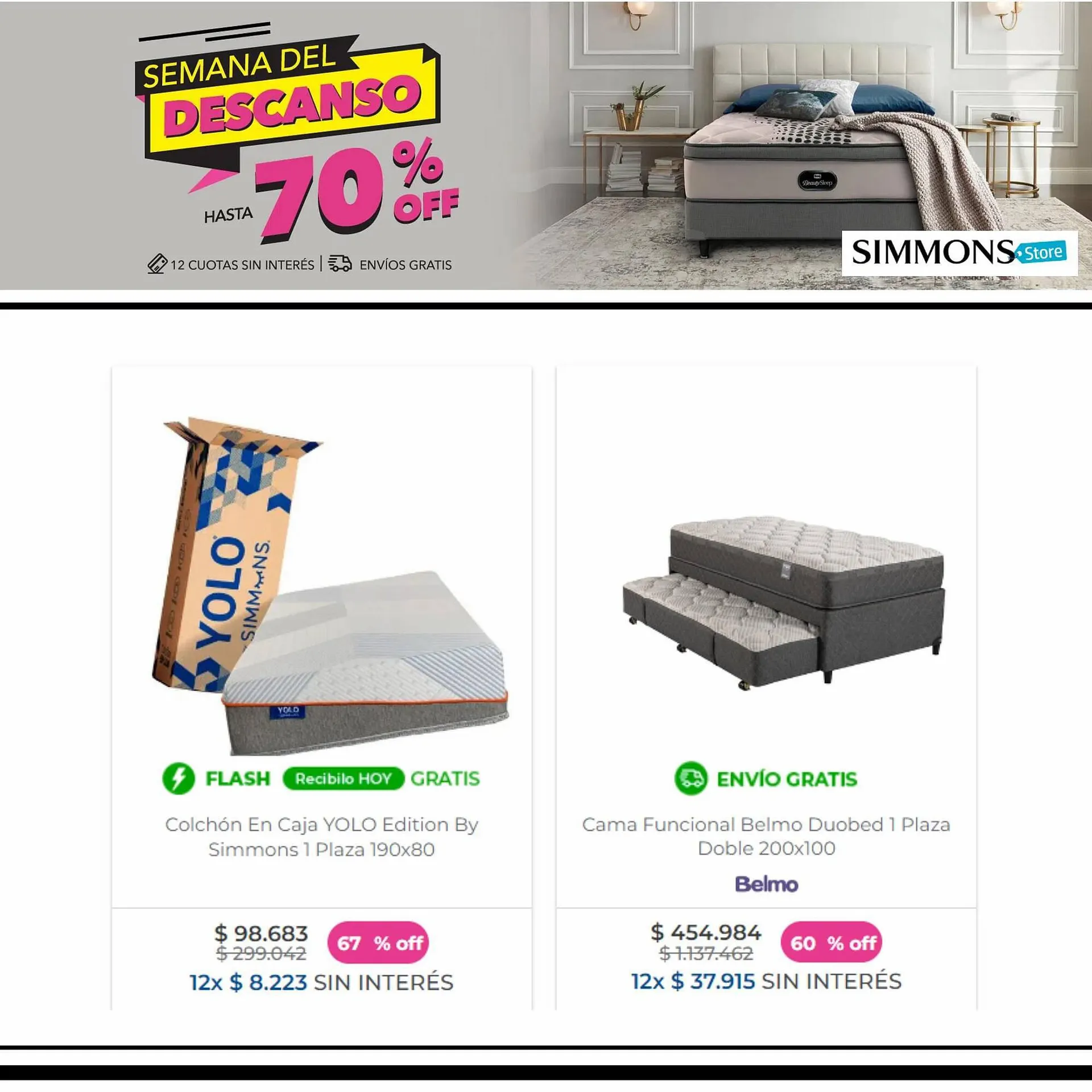 Ofertas de Catálogo Simmons 29 de agosto al 4 de septiembre 2023 - Página 2 del catálogo