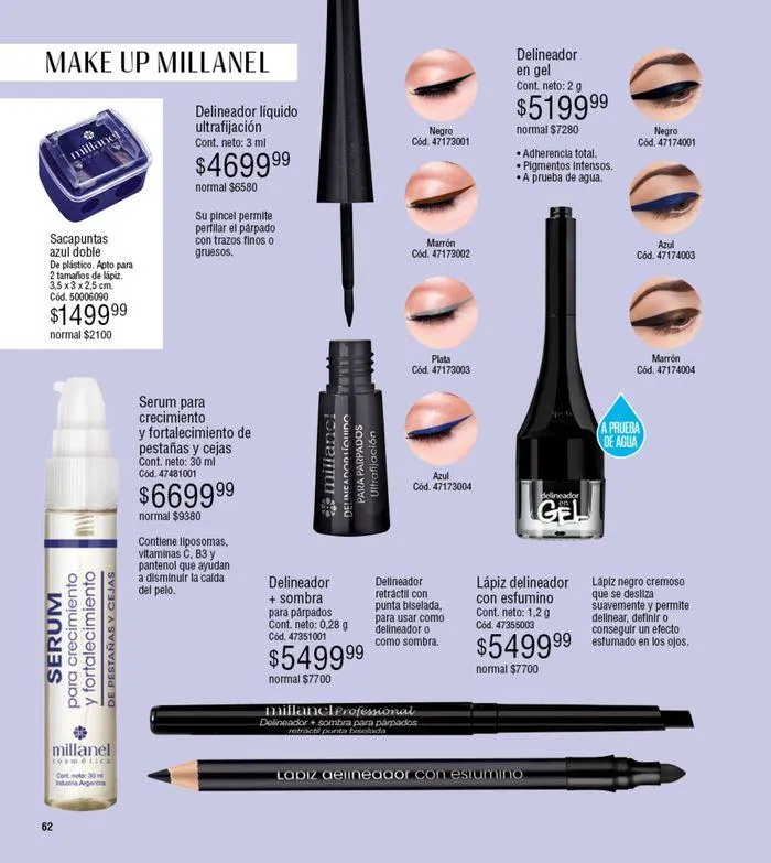 Ofertas de Catálogo Millanel Cosmética C10 26 de agosto al 22 de septiembre 2024 - Página 62 del catálogo