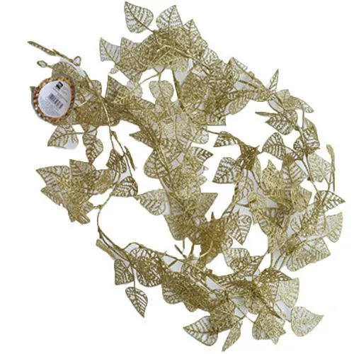 Guirnalda Flores Gold 170Cm Metalica N1