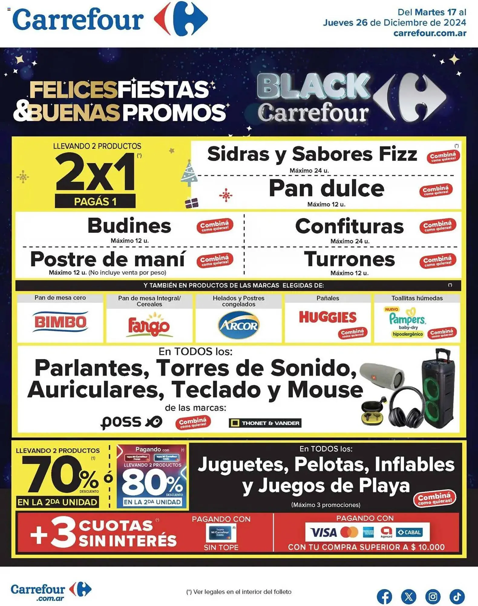 Ofertas de Catálogo Carrefour 17 de diciembre al 26 de diciembre 2024 - Página 1 del catálogo