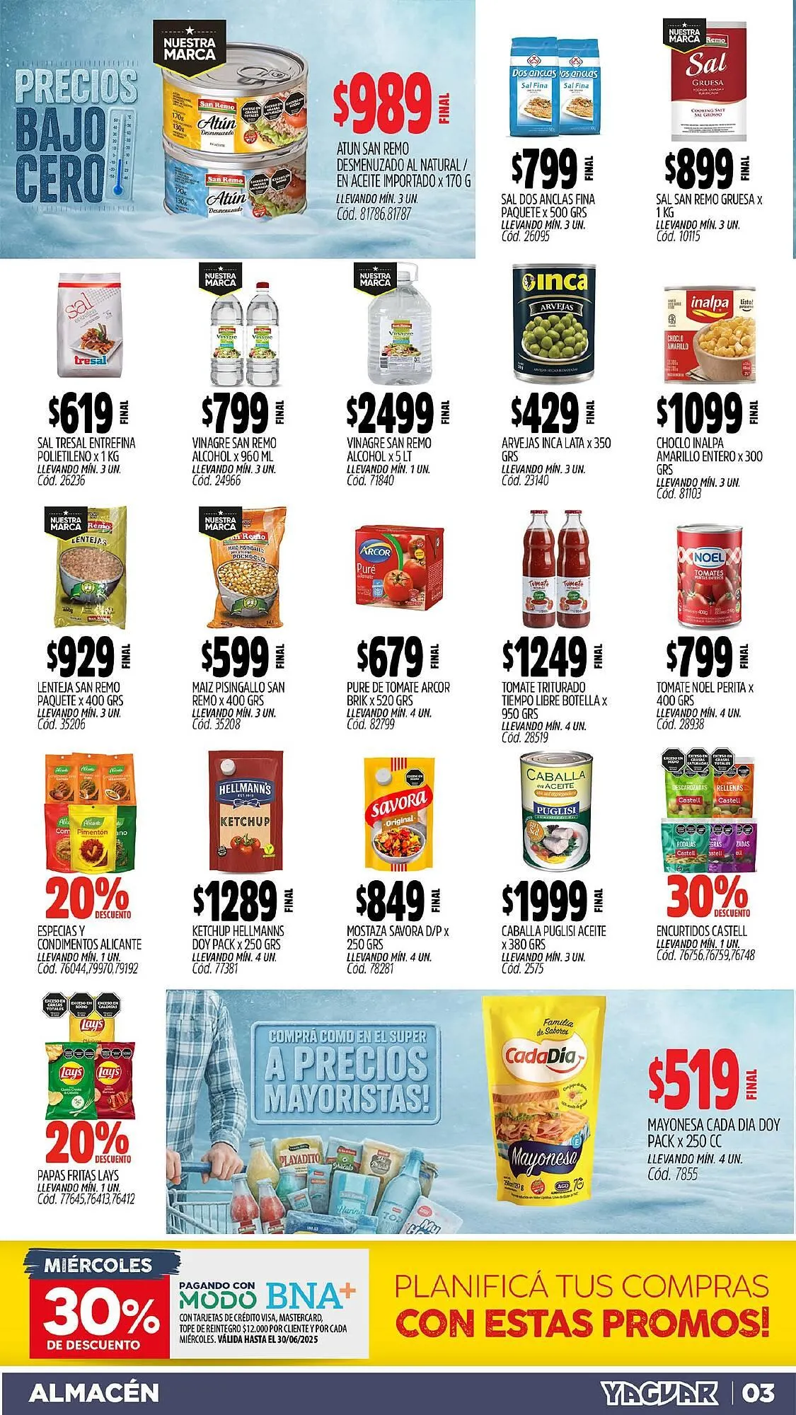 Ofertas de Catálogo Supermercados Yaguar 2 de junio al 8 de junio 2025 - Página 3 del catálogo
