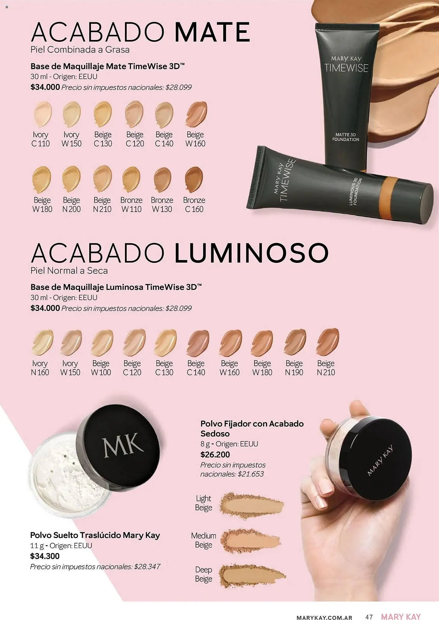 Ofertas de Catálogo Mary Kay 1 de mayo al 2 de junio 2026 - Página 47 del catálogo