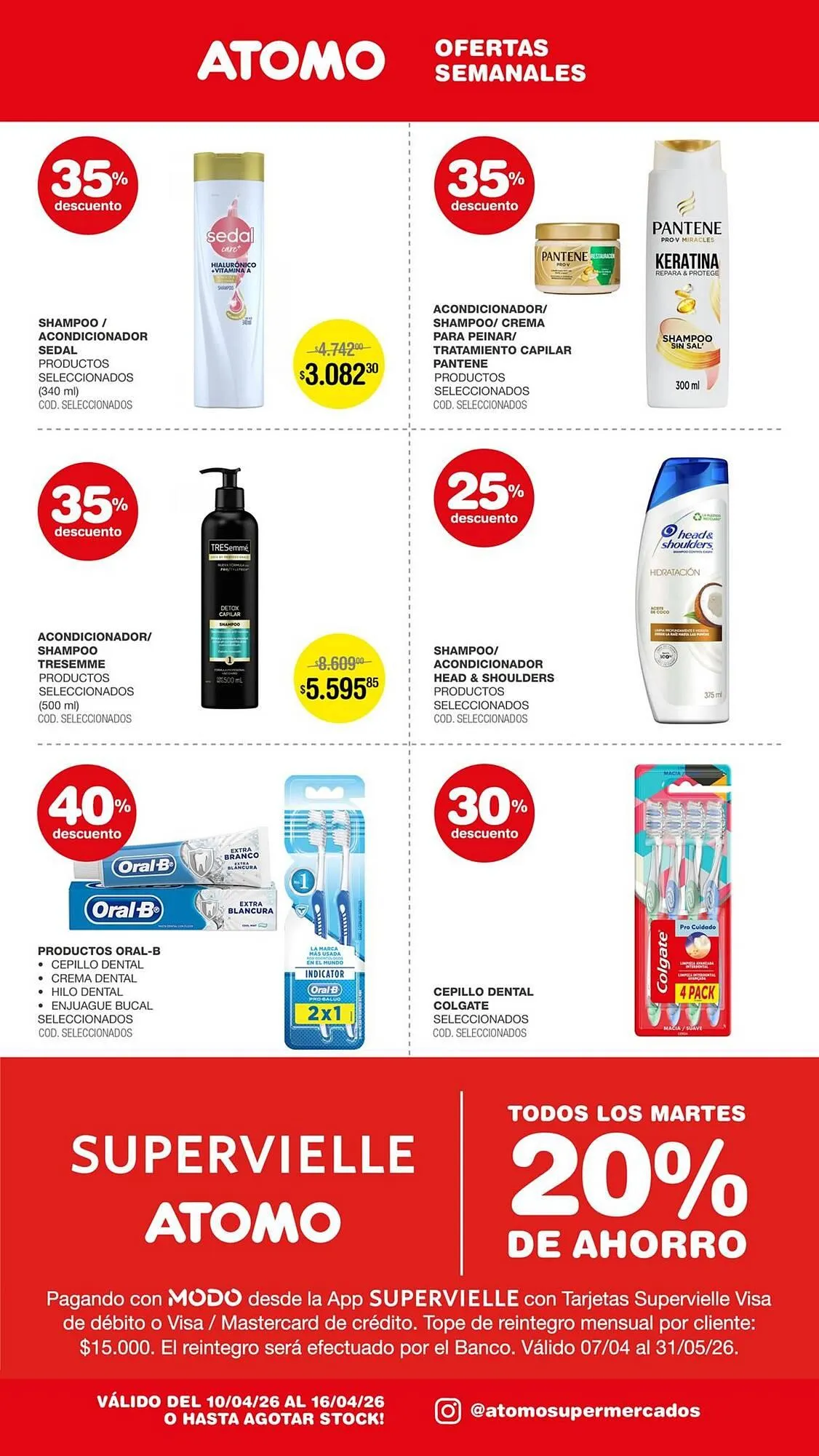 Ofertas de Catálogo Atomo Conviene 10 de abril al 16 de abril 2026 - Página 8 del catálogo