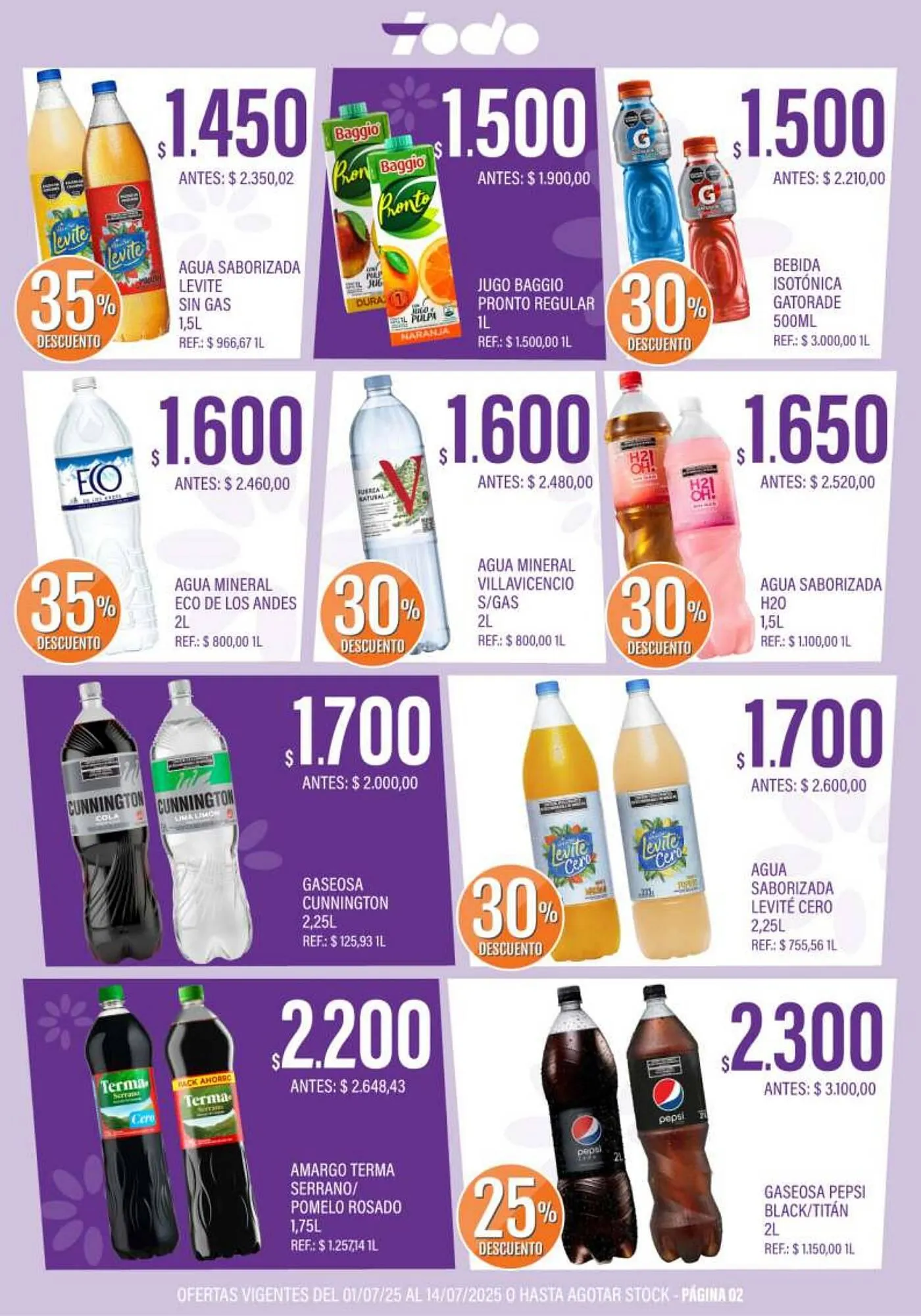 Ofertas de Catálogo Supermercados Todo 1 de julio al 15 de julio 2025 - Página 2 del catálogo
