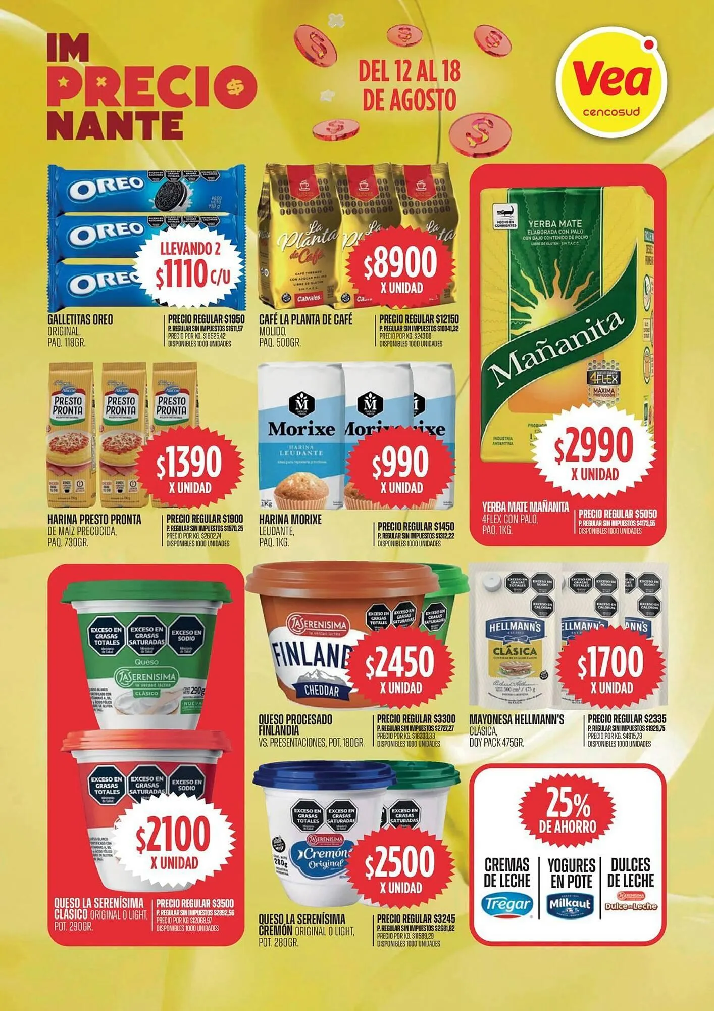 Ofertas de Catálogo Supermercados Vea 12 de agosto al 18 de agosto 2025 - Página 2 del catálogo