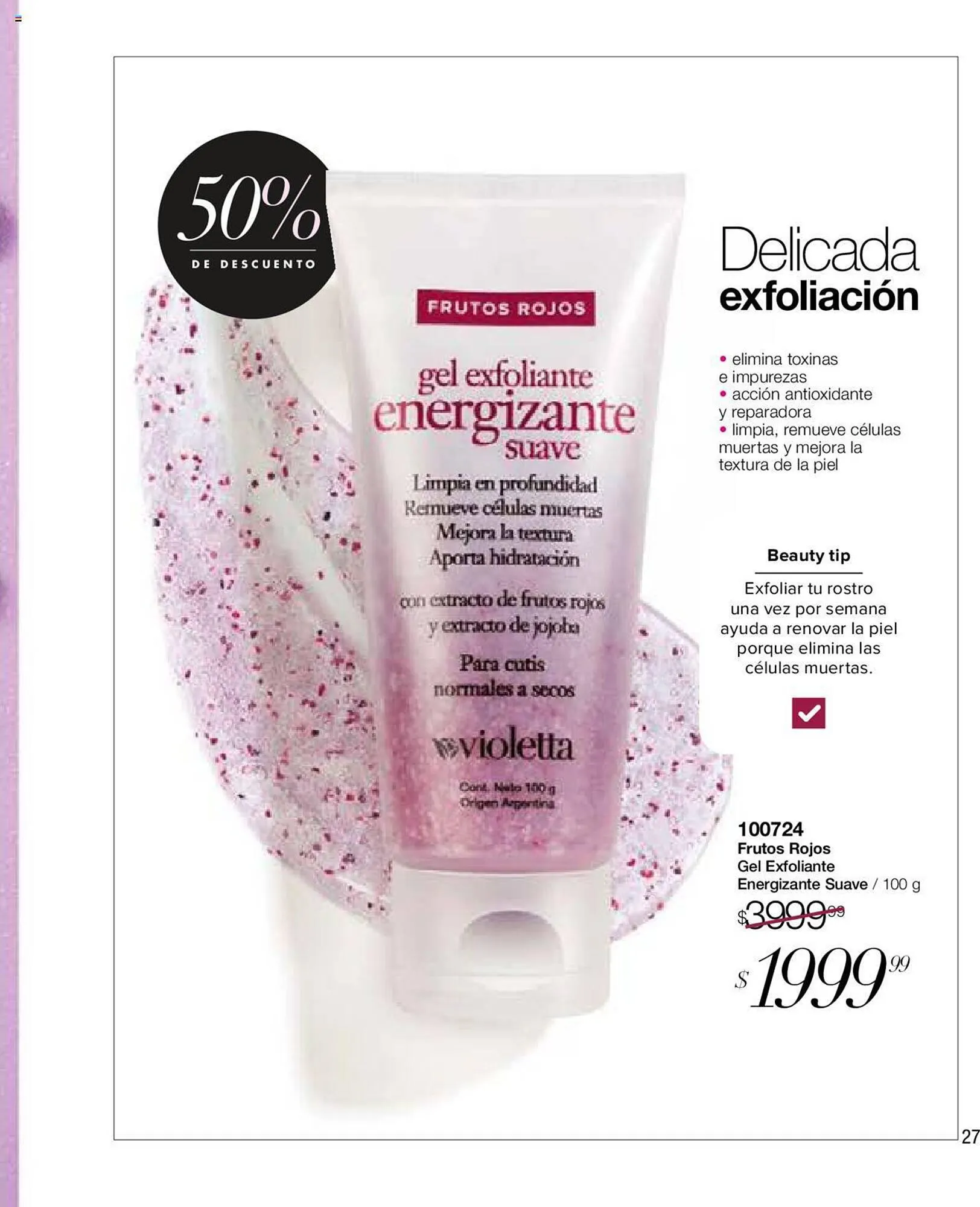 Ofertas de Catálogo Violetta Cosméticos 23 de noviembre al 6 de diciembre 2023 - Página 27 del catálogo