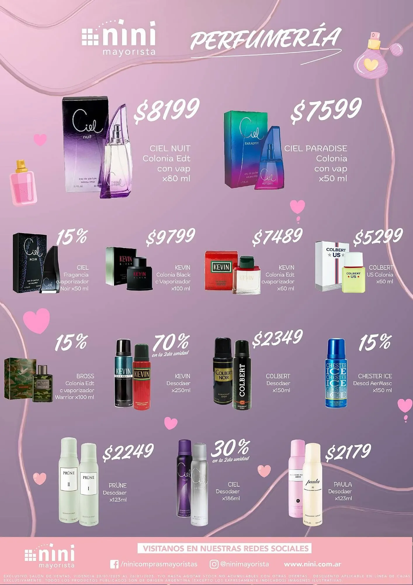 Ofertas de Catálogo Nini Mayorista 20 de enero al 26 de enero 2025 - Página 6 del catálogo