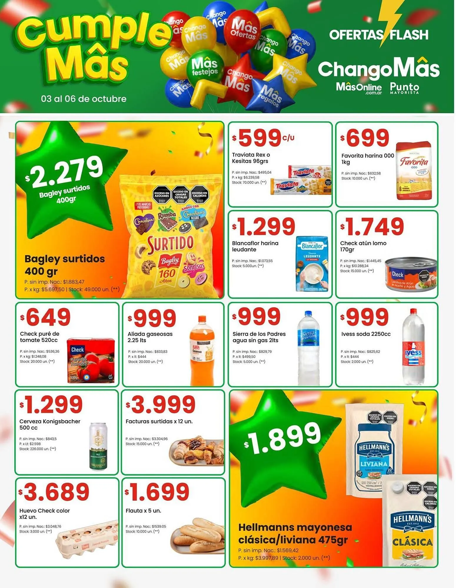Ofertas de Catálogo Changomas 3 de octubre al 6 de octubre 2025 - Página 4 del catálogo