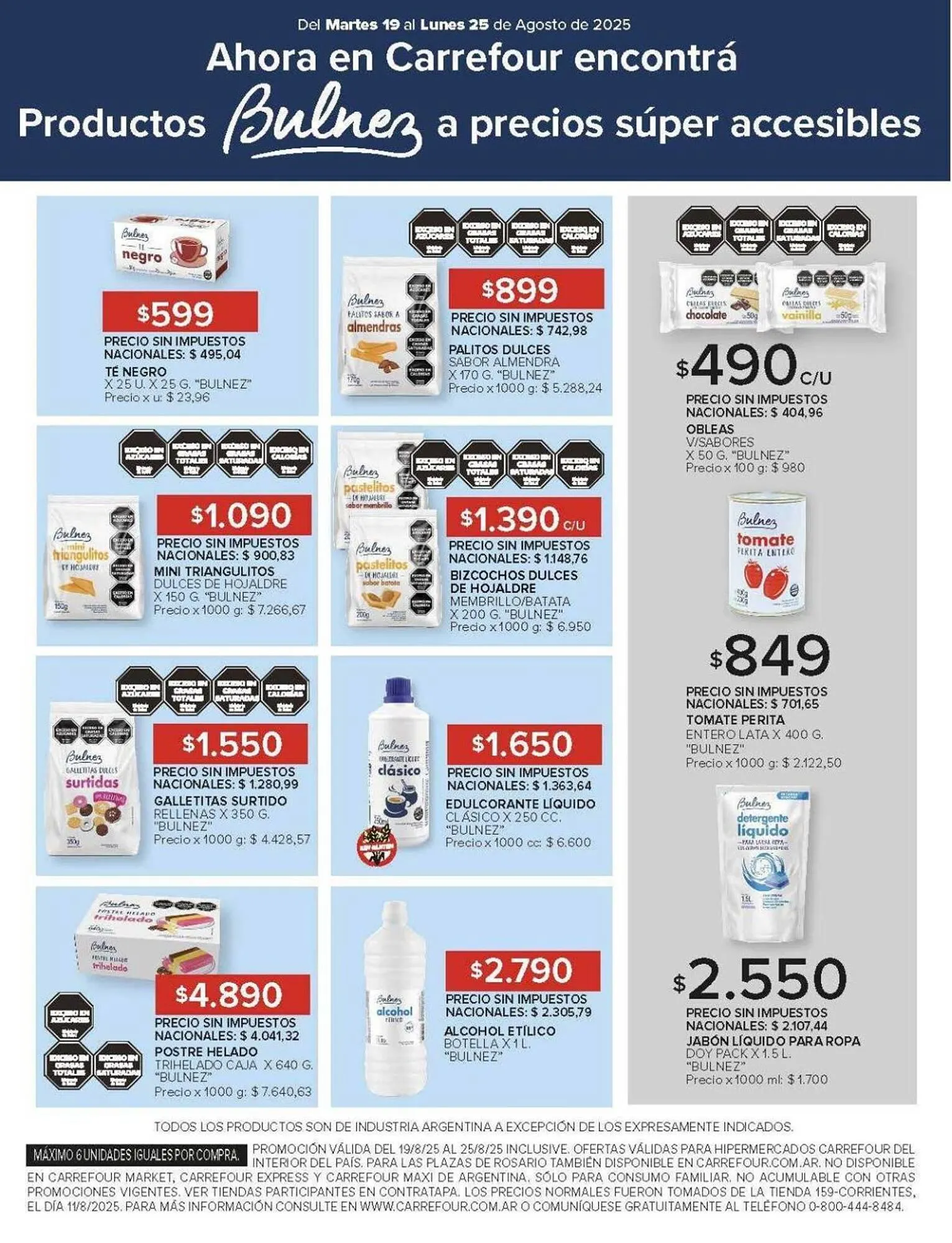 Ofertas de Catálogo Carrefour 19 de agosto al 26 de agosto 2025 - Página 15 del catálogo