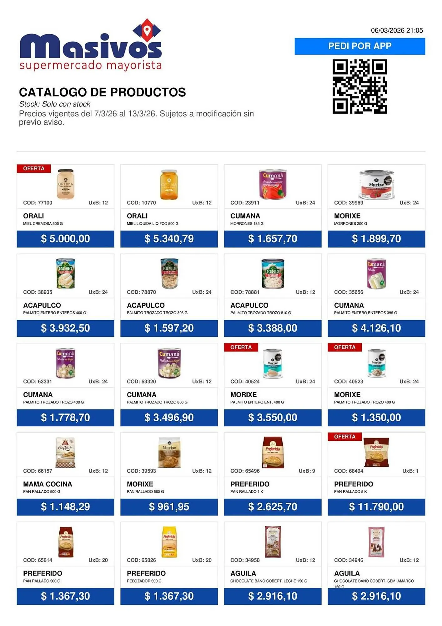 Ofertas de Catálogo Masivos 7 de marzo al 13 de marzo 2026 - Página 30 del catálogo