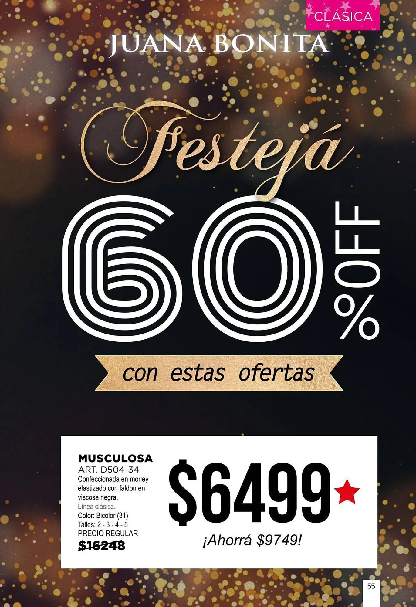 Ofertas de Catálogo Juana Bonita 27 de noviembre al 31 de diciembre 2023 - Página 134 del catálogo
