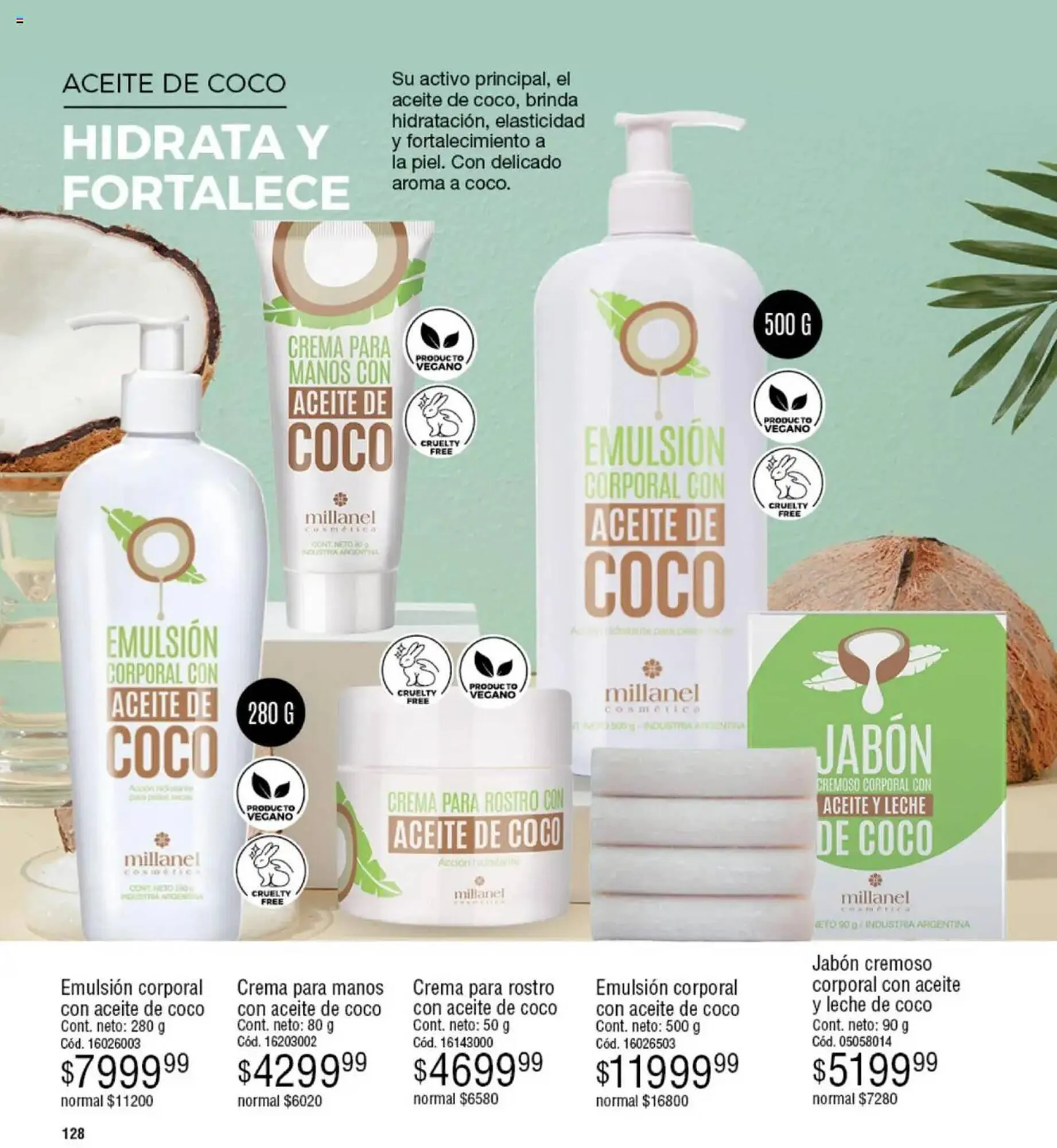 Ofertas de Catálogo Millanel Cosmética 21 de julio al 18 de agosto 2025 - Página 128 del catálogo