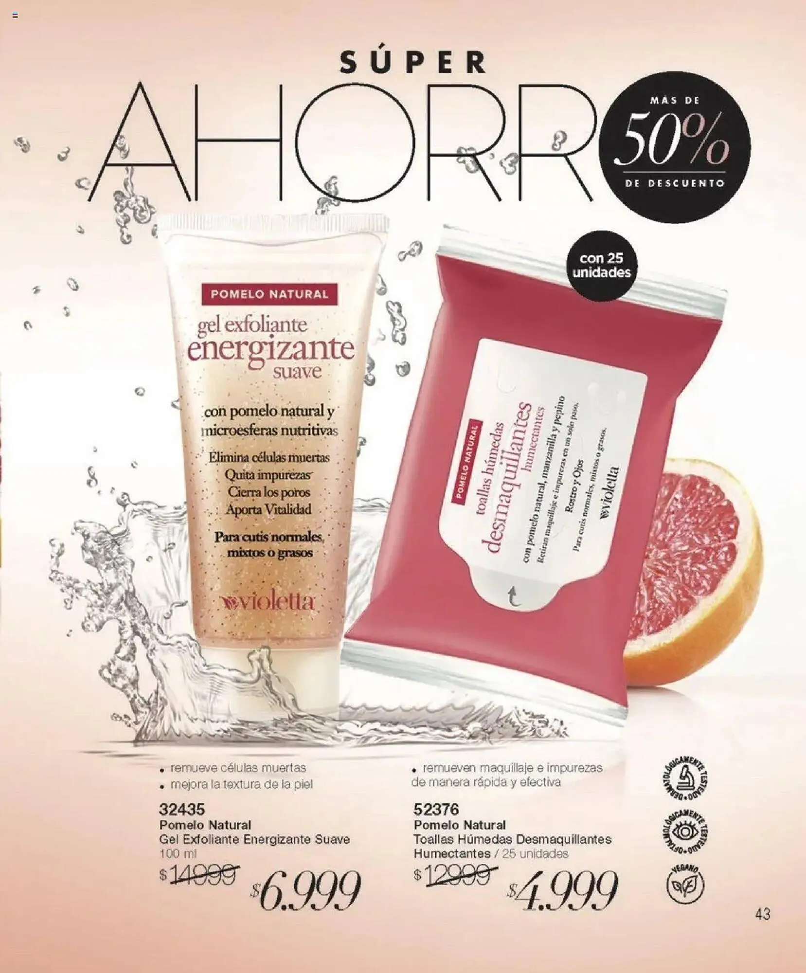 Ofertas de Catálogo Violetta Cosméticos 26 de junio al 17 de agosto 2025 - Página 43 del catálogo