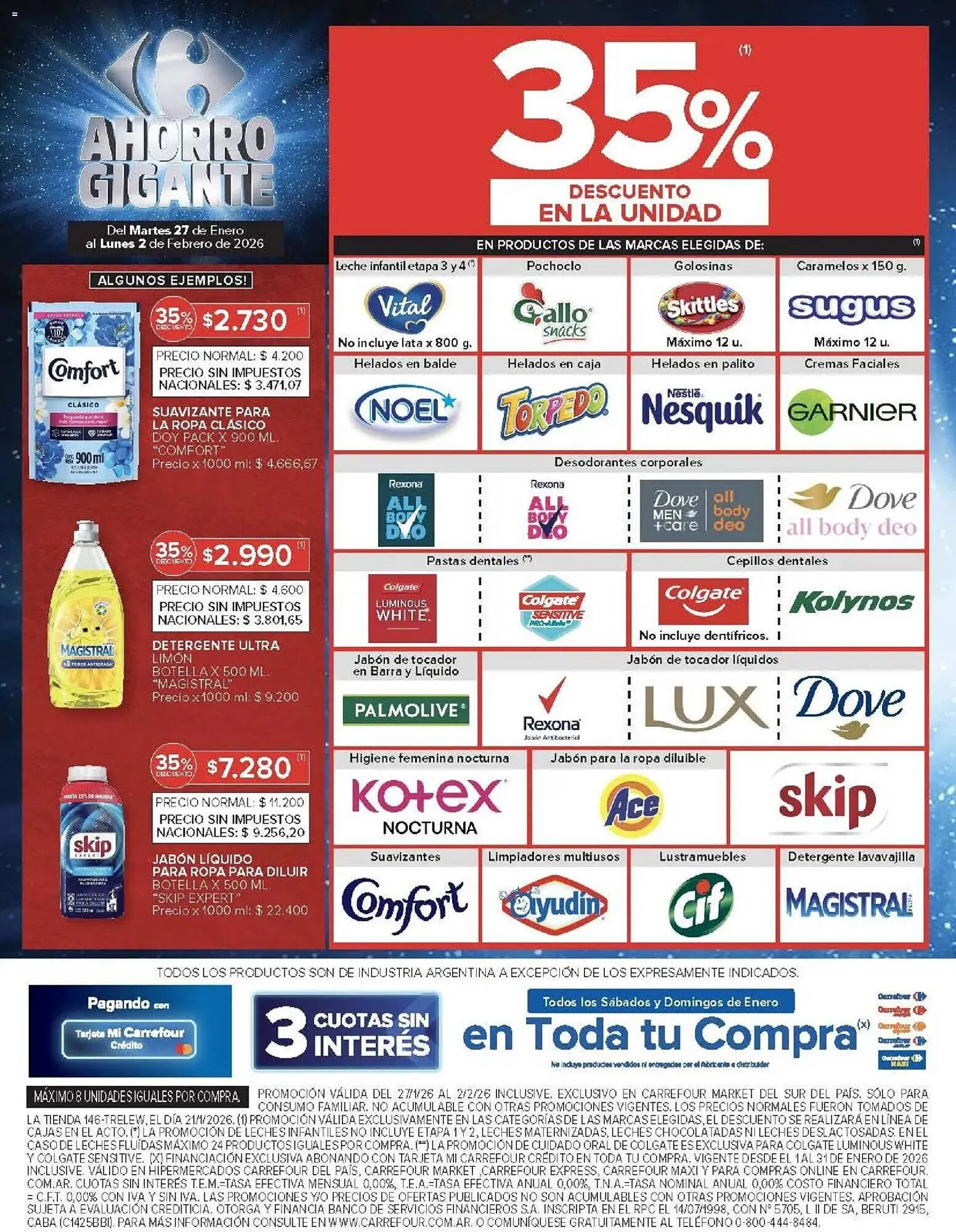 Ofertas de Catálogo Carrefour 27 de enero al 2 de febrero 2026 - Página 45 del catálogo