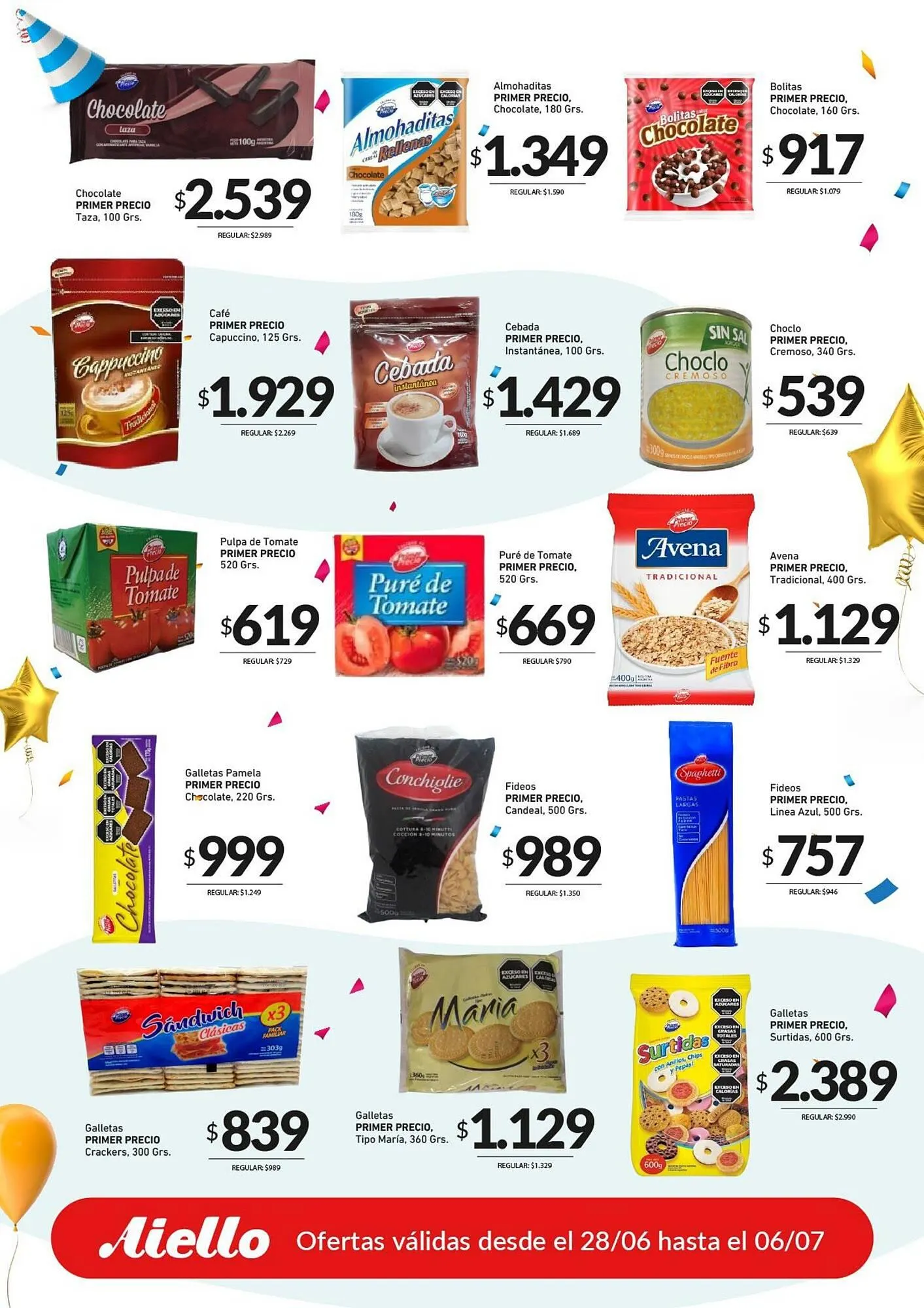 Ofertas de Catálogo Supermercados Aiello 4 de julio al 10 de julio 2025 - Página 12 del catálogo