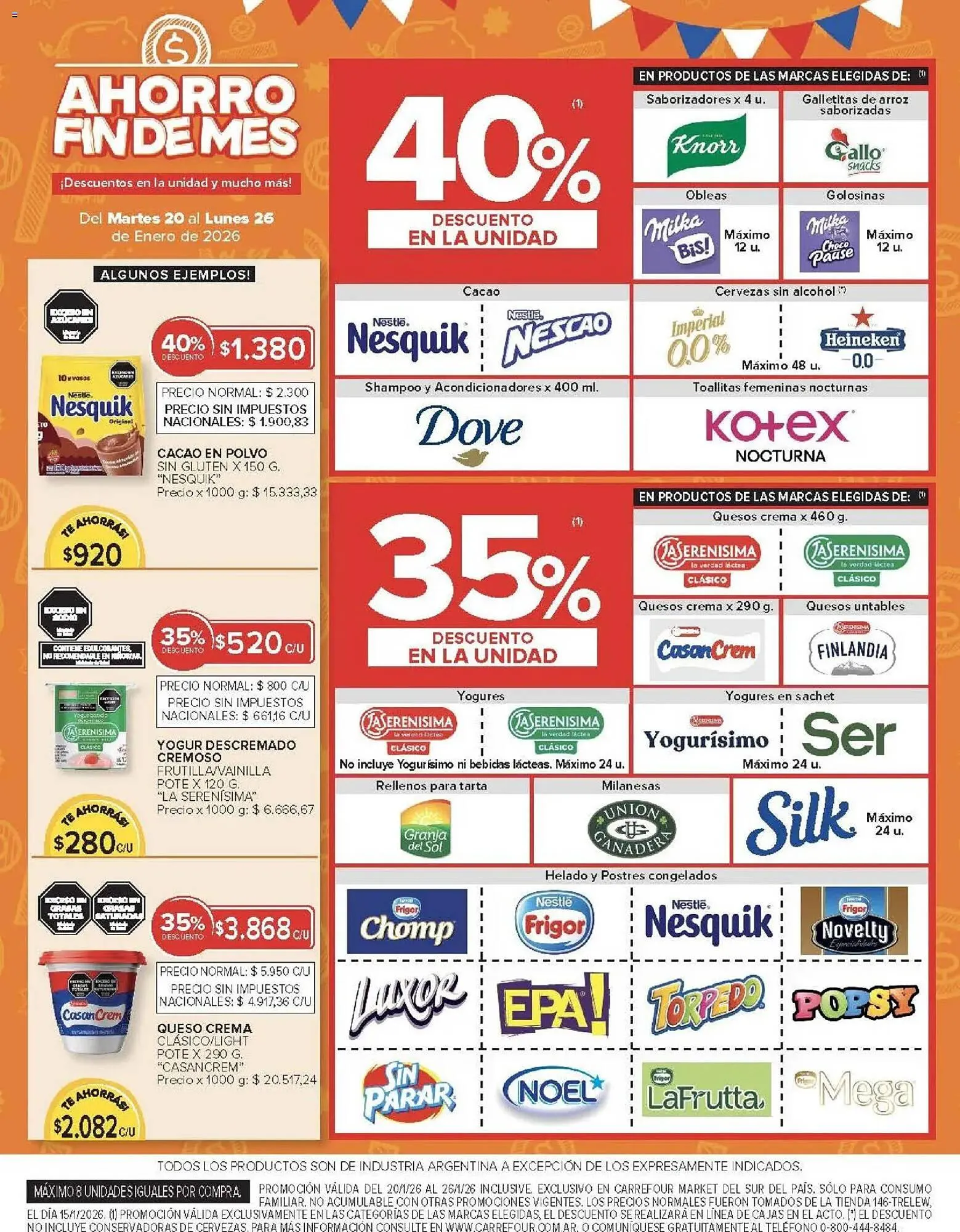 Ofertas de Catálogo Carrefour 20 de enero al 26 de enero 2026 - Página 42 del catálogo