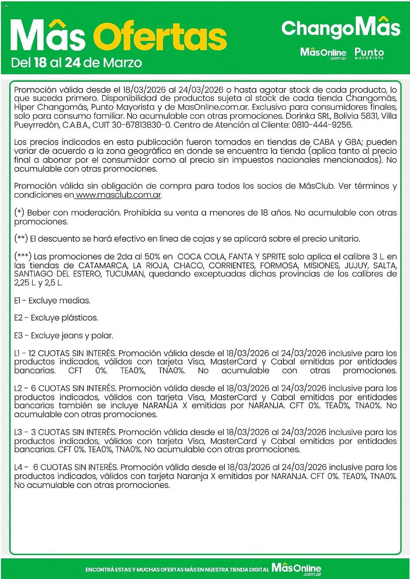 Ofertas de Catálogo Punto Mayorista 18 de marzo al 24 de marzo 2026 - Página 12 del catálogo