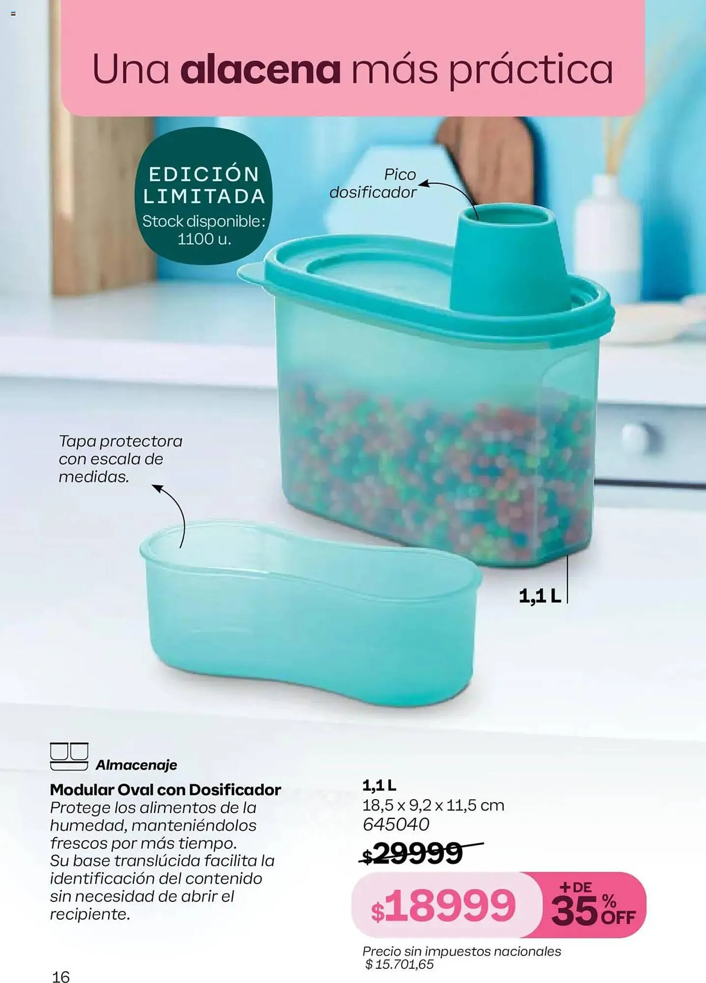 Ofertas de Catálogo Tupperware 29 de mayo al 12 de junio 2025 - Página 17 del catálogo
