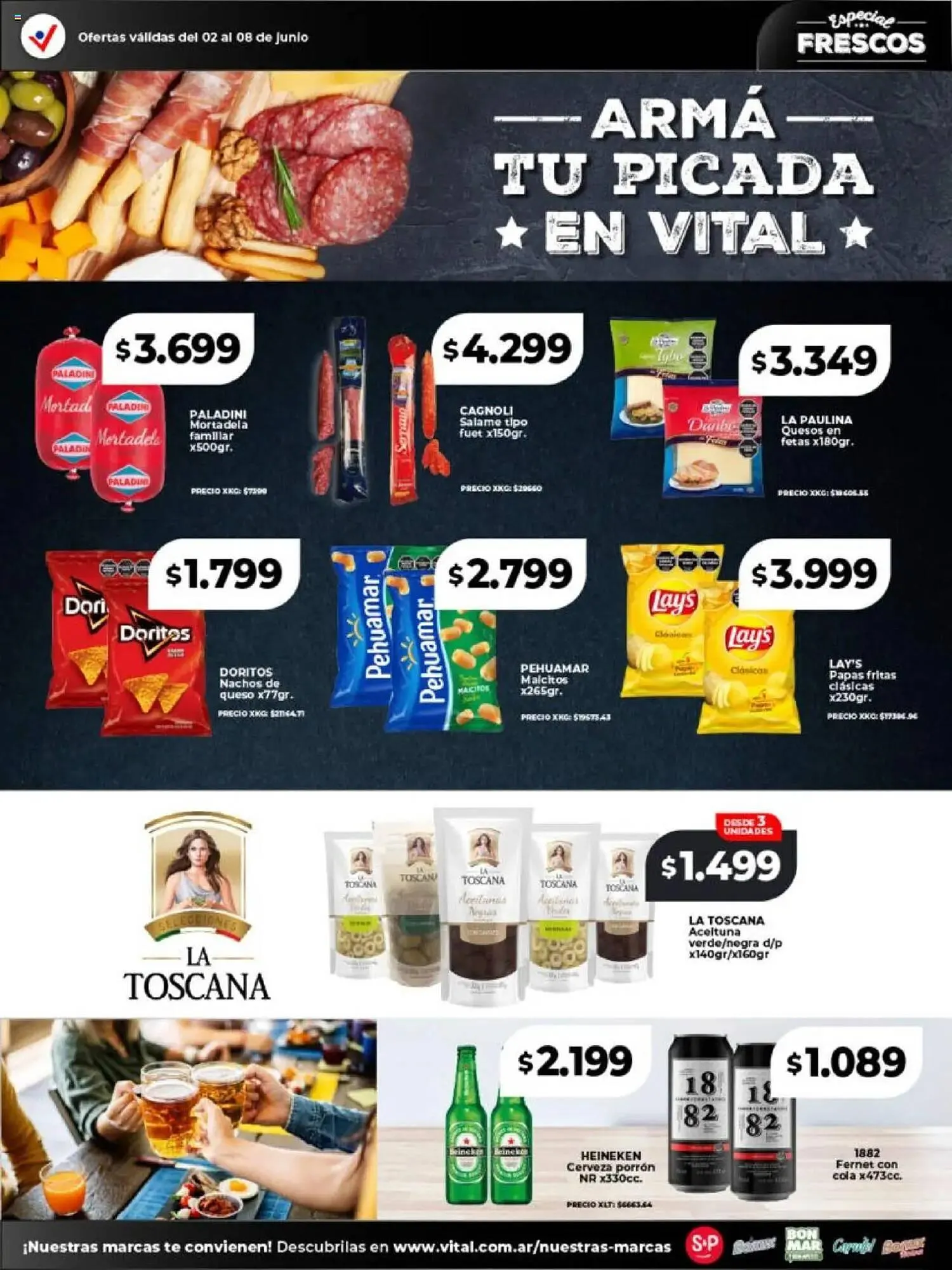 Ofertas de Catálogo Supermayorista Vital 2 de junio al 8 de junio 2025 - Página 9 del catálogo