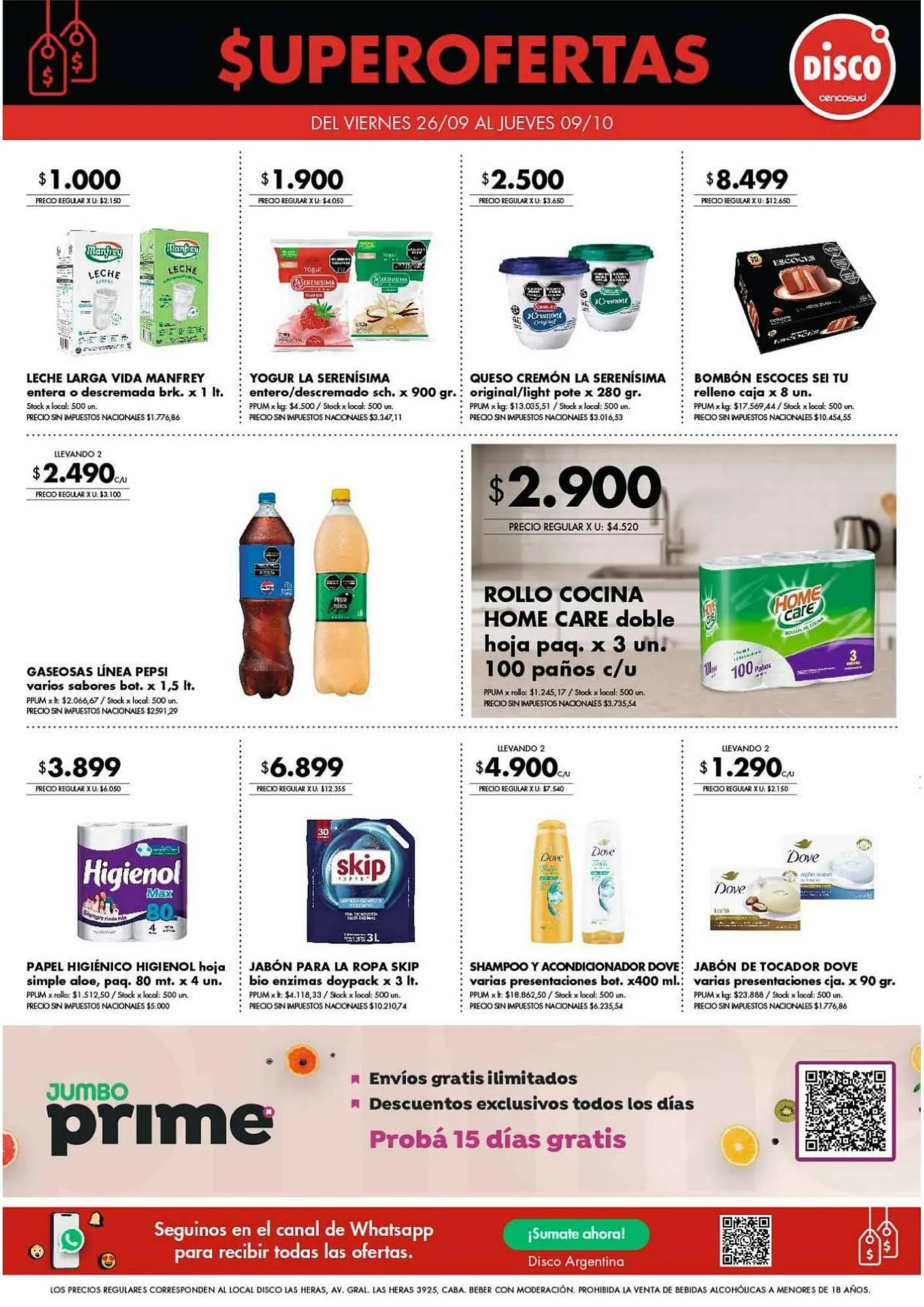 Ofertas de Folleto Disco 3 de octubre al 9 de octubre 2025 - Página 2 del catálogo