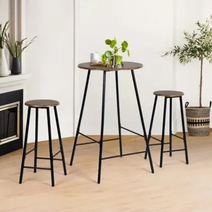 Juego de bar Ela mesa y 2 banquetas